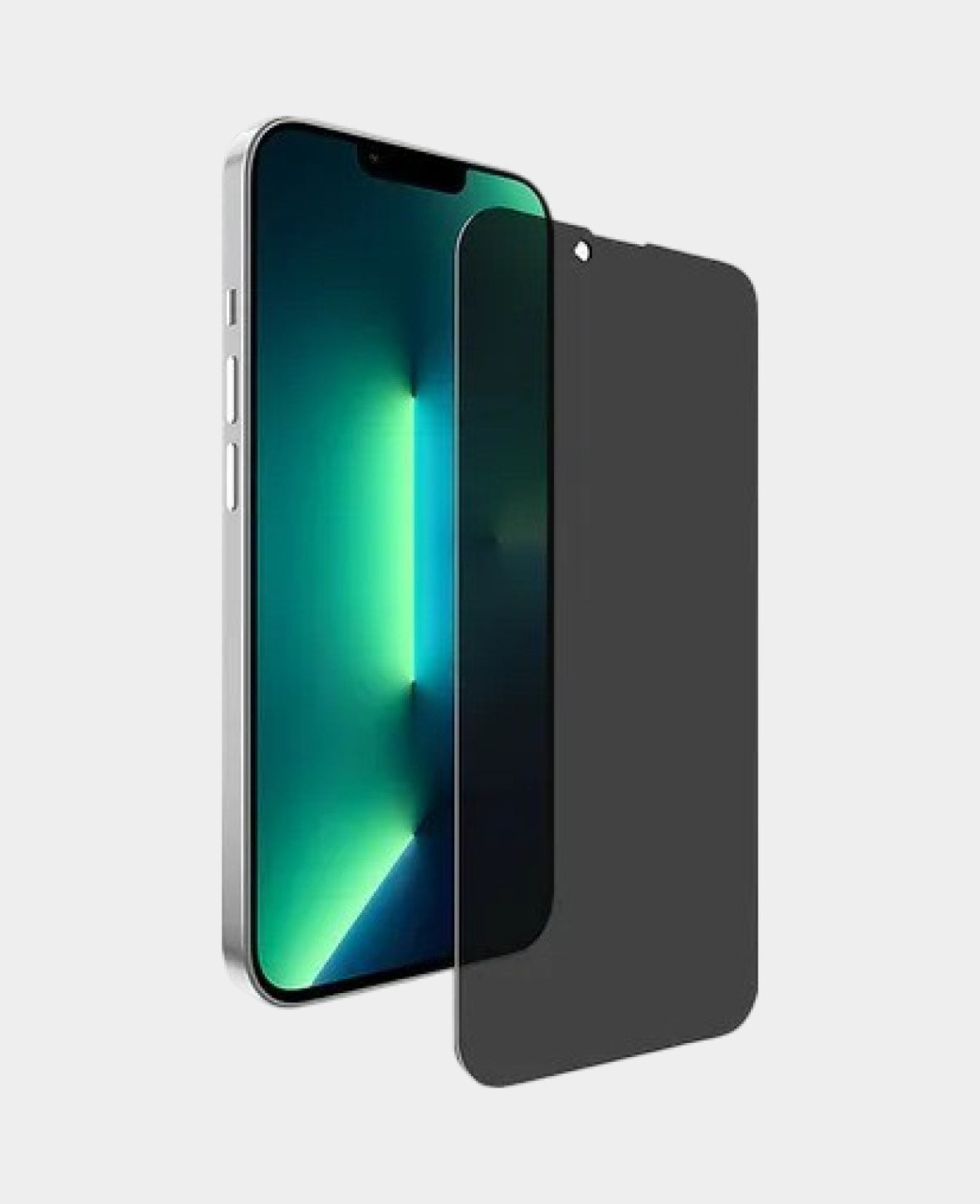 iPhone 13 Pro Max Privacy Full Screen Tempered Glass Display Full-Screen (On