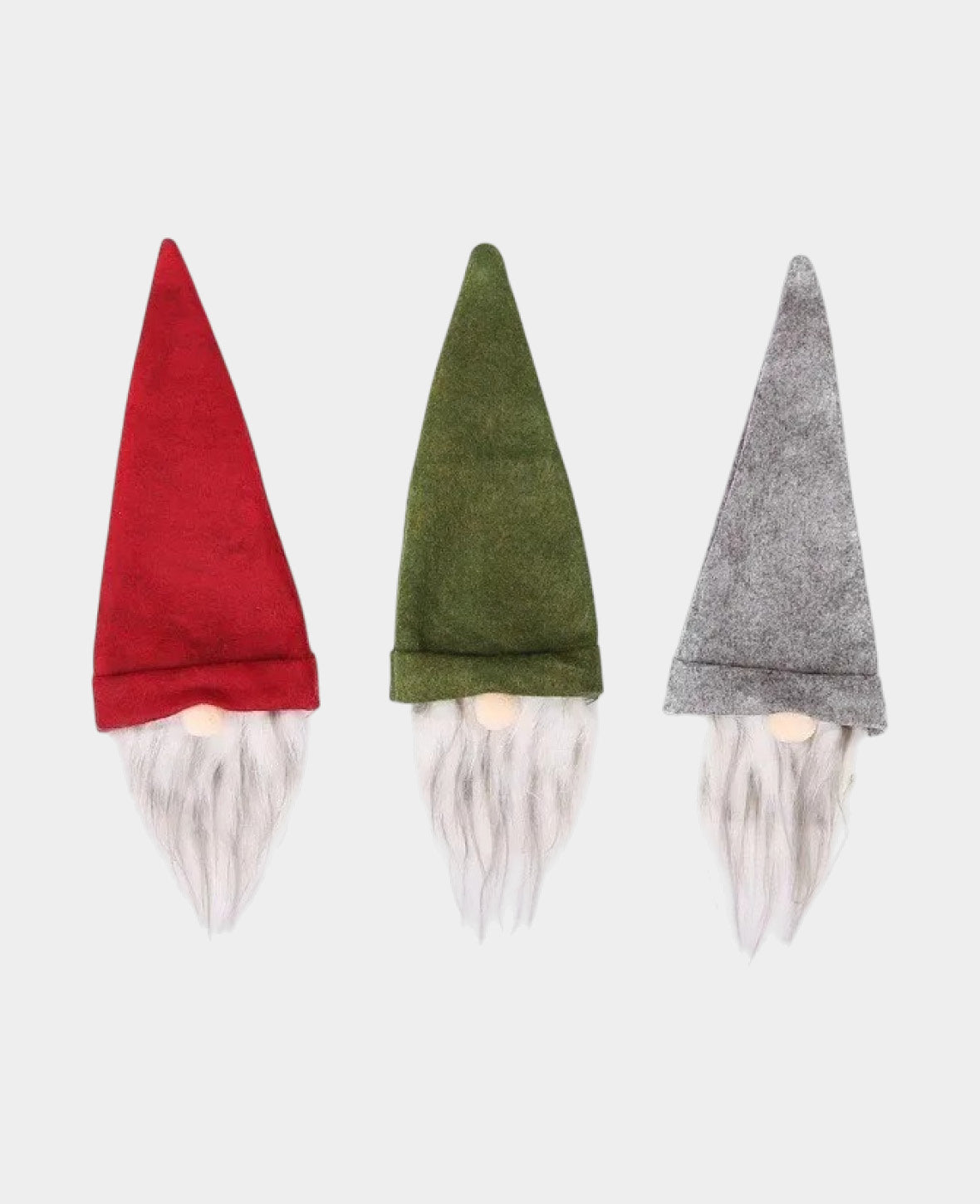 Wine Bottle Suit, Sparkling Wine Bottle Cover - Gnome, Set of 3