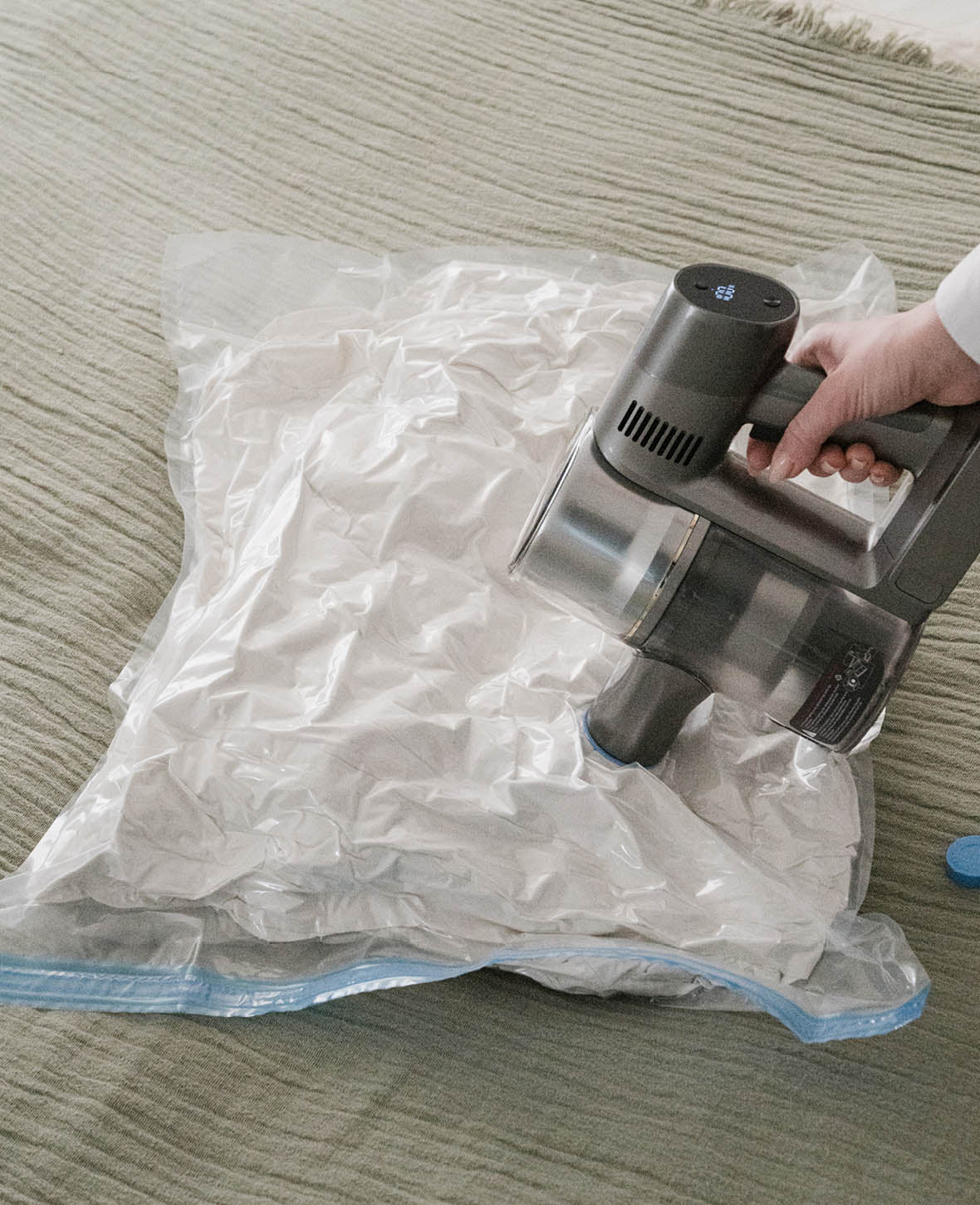 (8er Set) XXL Vacuum Bags Space Bags Compression Organizer - Transp