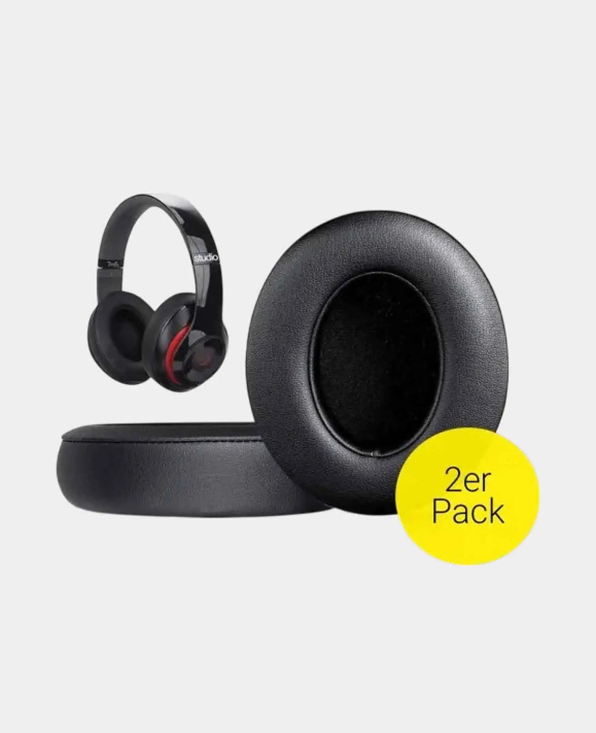 (2er Set) Beats Studio 3 / Studio 2 Headphones Leather Replacement Ear Pads