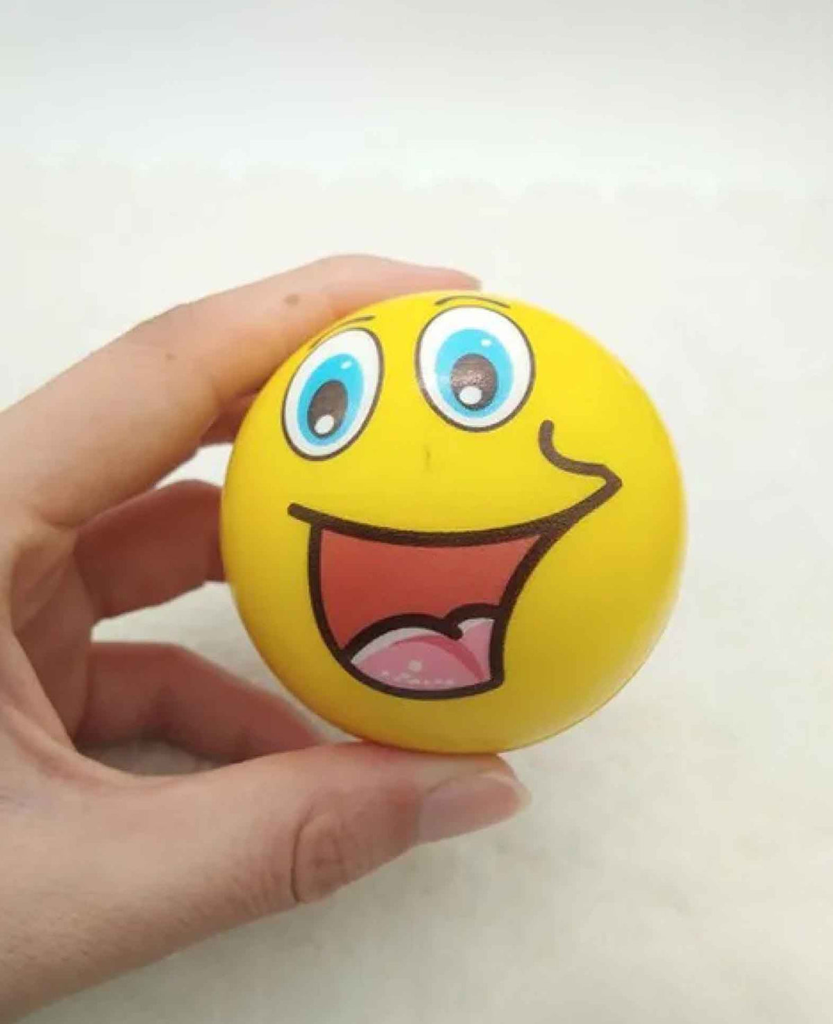 Anti Stress Schaumstoff Bälle Emoji Fidget Spiel, Bunt, Ø6cm, 12 Stk.