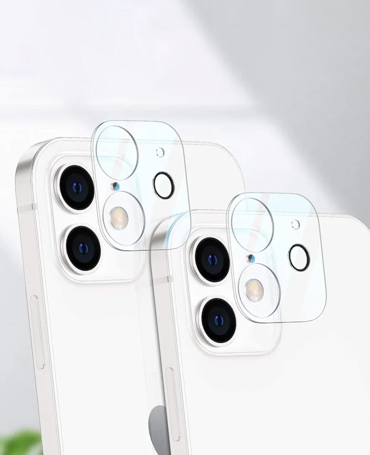 Apfelkiste - (2er Set) iPhone 12 Kamera Objektiv Protector Panzer Glas