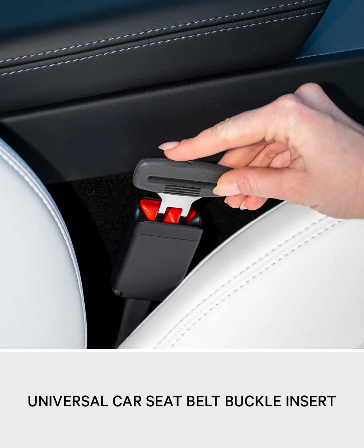 (Lot de 2) Fiche universelle de ceinture de sécurité pour voiture -