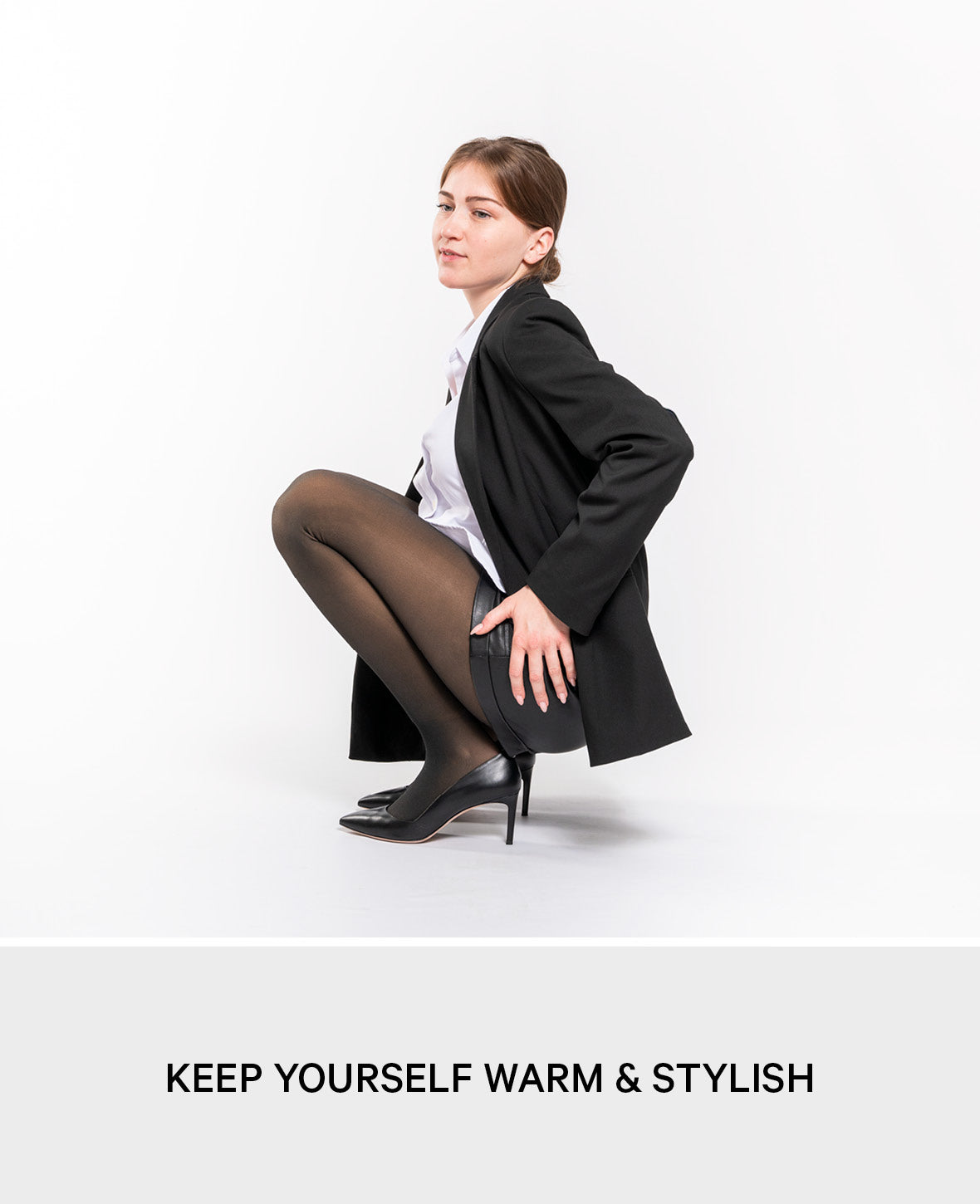 Women's Elastic Winter Leggings Tights Fashion Stretch Nylonstret