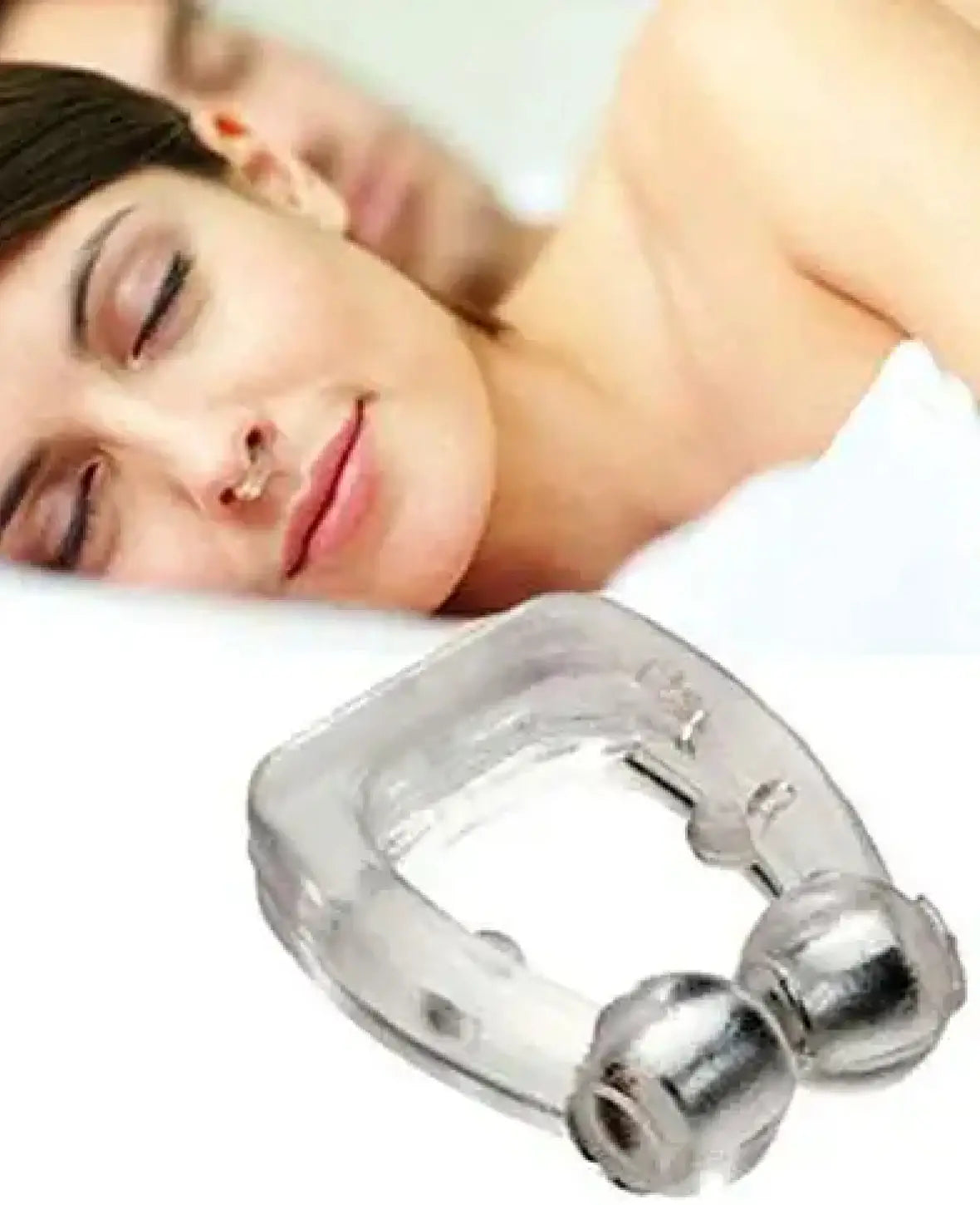 Magnetic Anti Snoring Nose Clip Silicone Snore Stopper Nasal Dilator