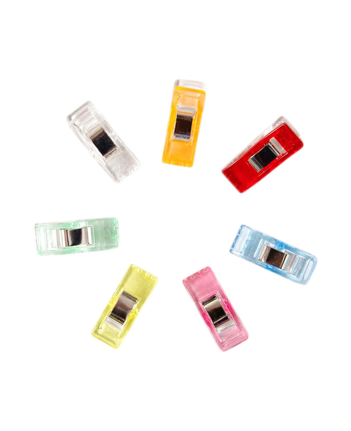 Fabric Clips Notions Sewing Accessories Multipurpose Clips, Colorful, 50 pcs.