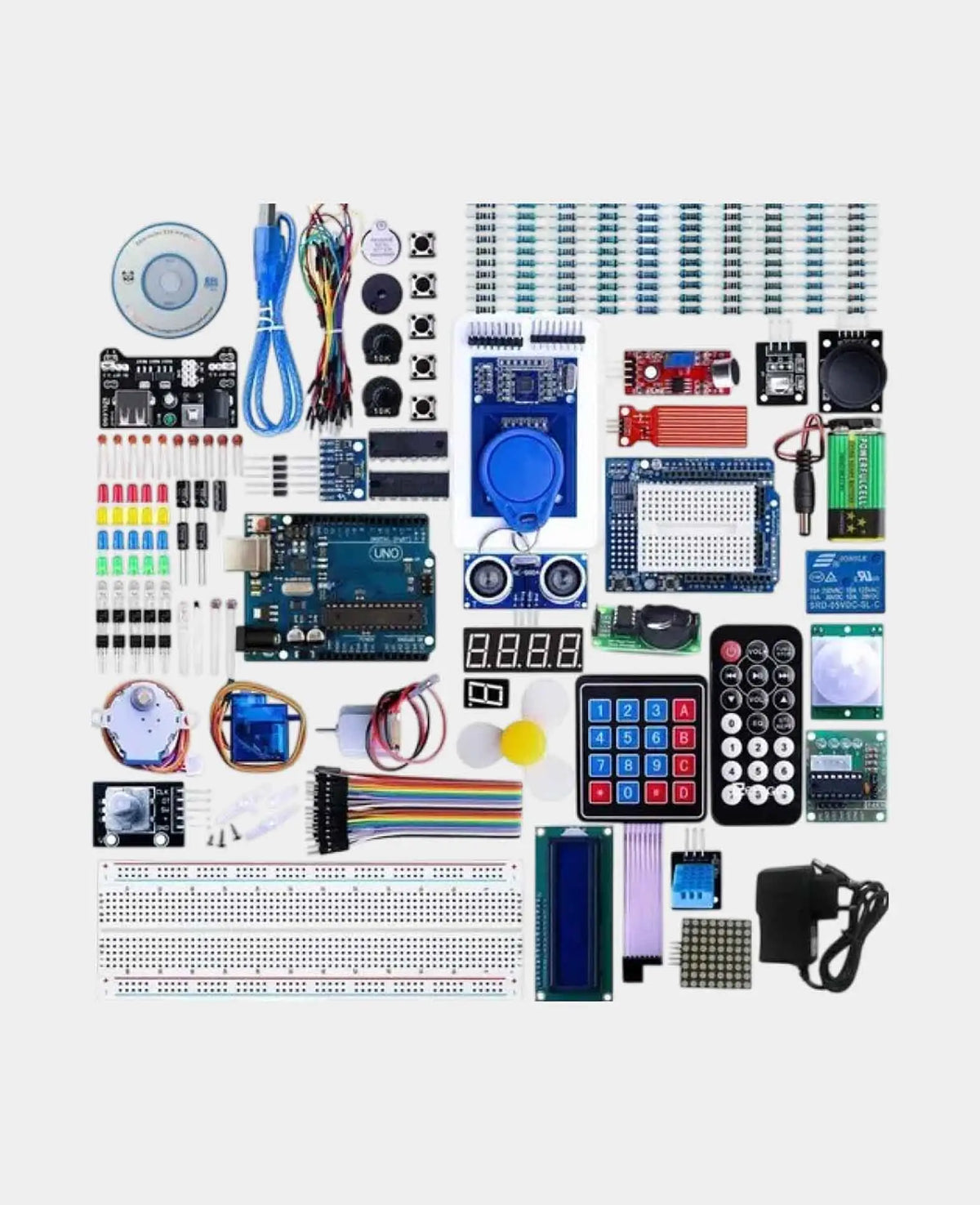 (200-piece set) Arduino UNO R3 Microcontroller Ultimate Starter Kit with