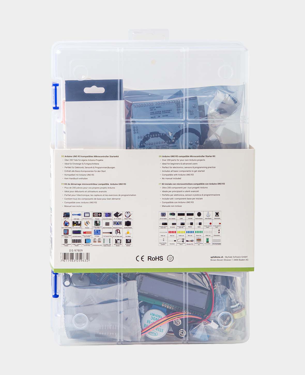 (200-piece set) Arduino UNO R3 Microcontroller Ultimate Starter Kit with