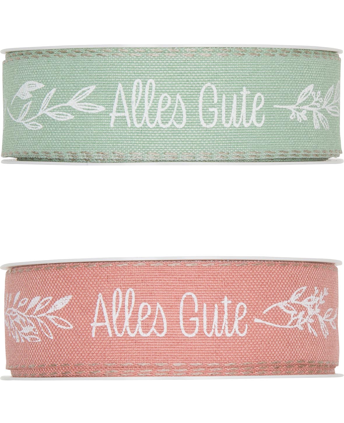 Ribbon All the Best, Rosa, 25 mm x 6 m, 1 roll