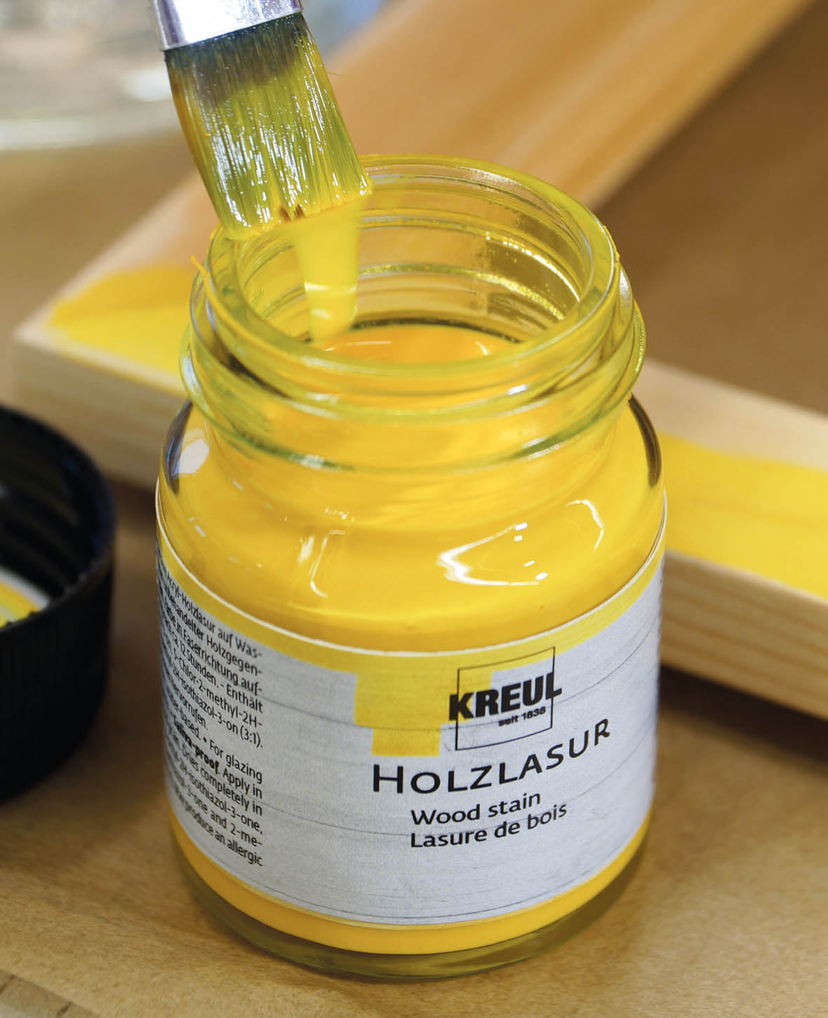 KREUL Wood Stain Sun Yellow 50 ml