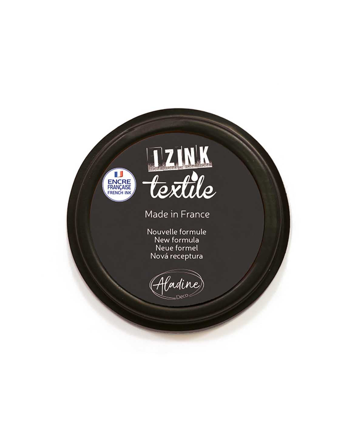 IZINK Fabric Stamp Pad for Textiles, Black