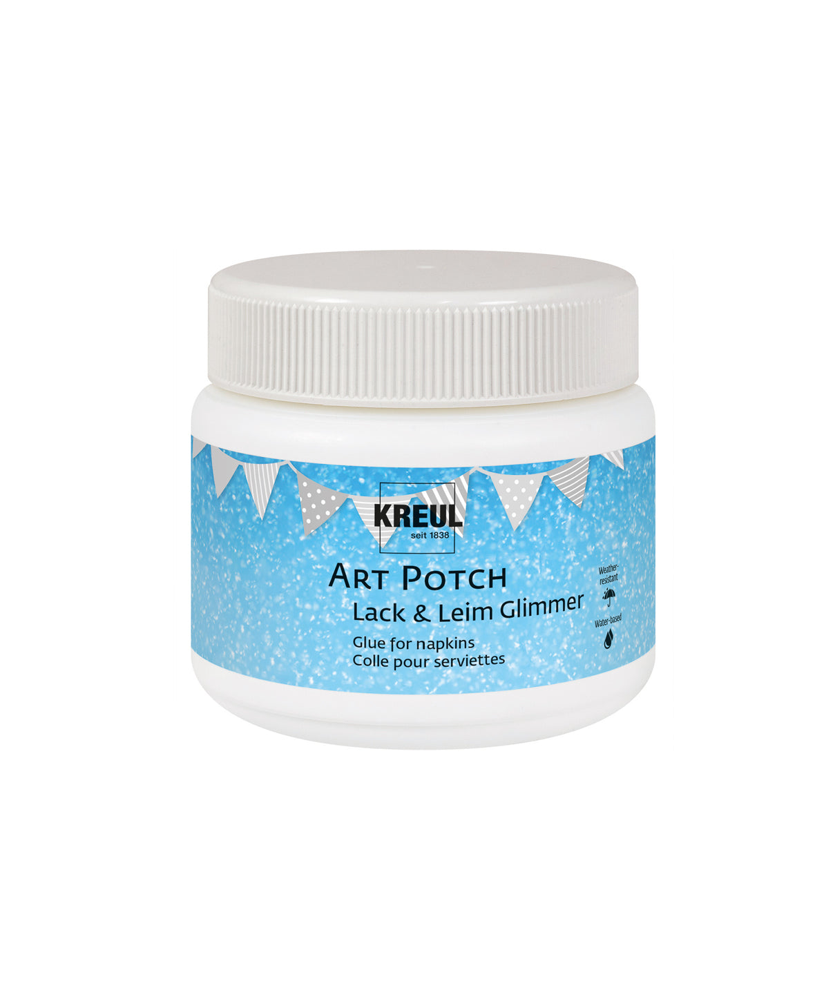 KREUL Art Potch Lack & Leim Glimmer 150 ml