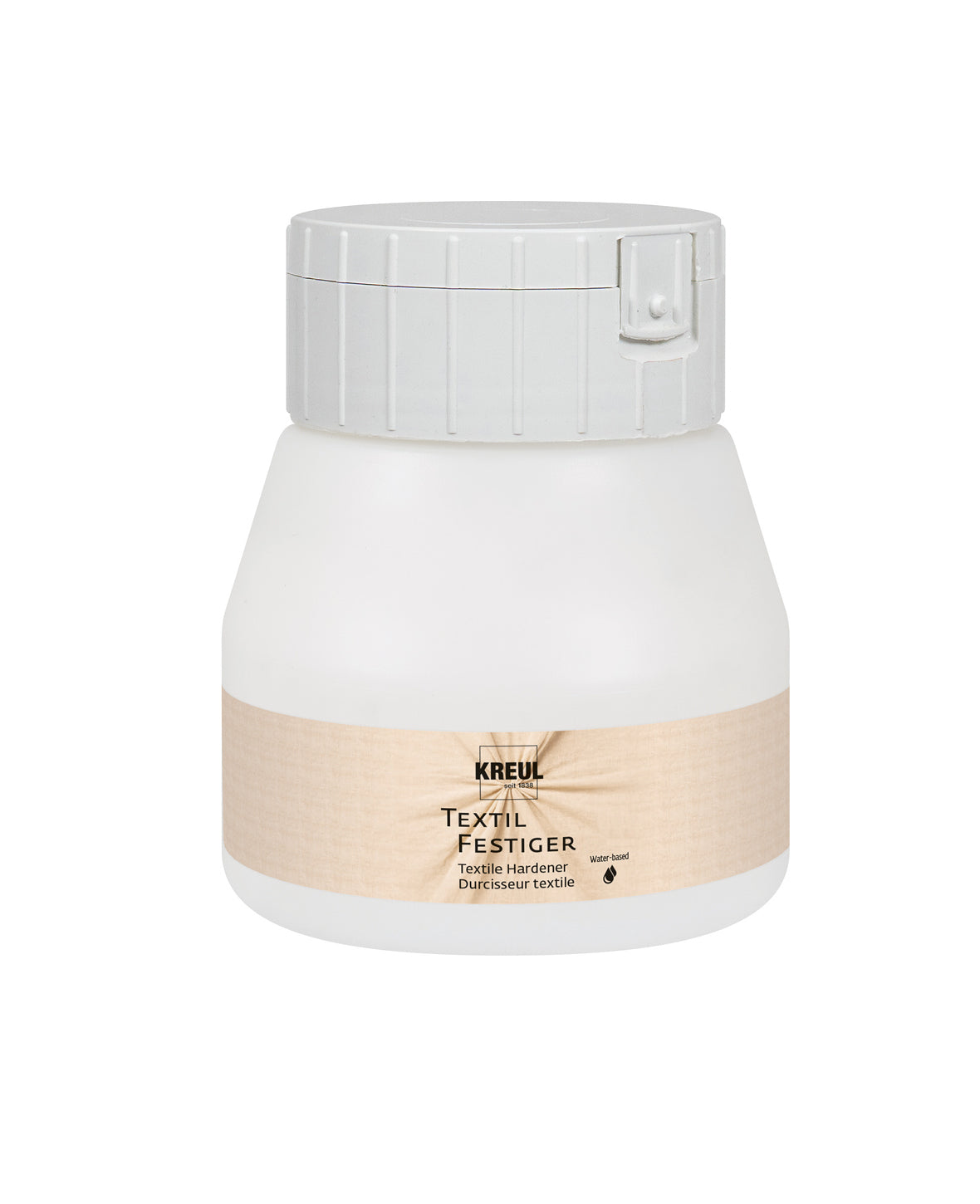 KREUL Textil Festiger, 250 ml, Modelliermedium für Stoff und Papier