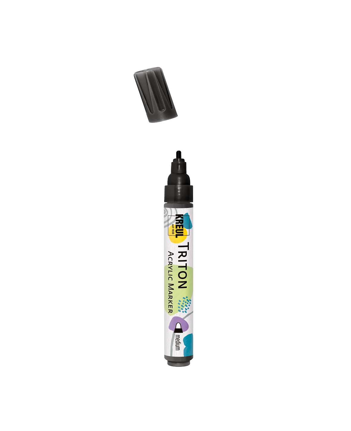 KREUL Triton Marker Medium, Schwarz