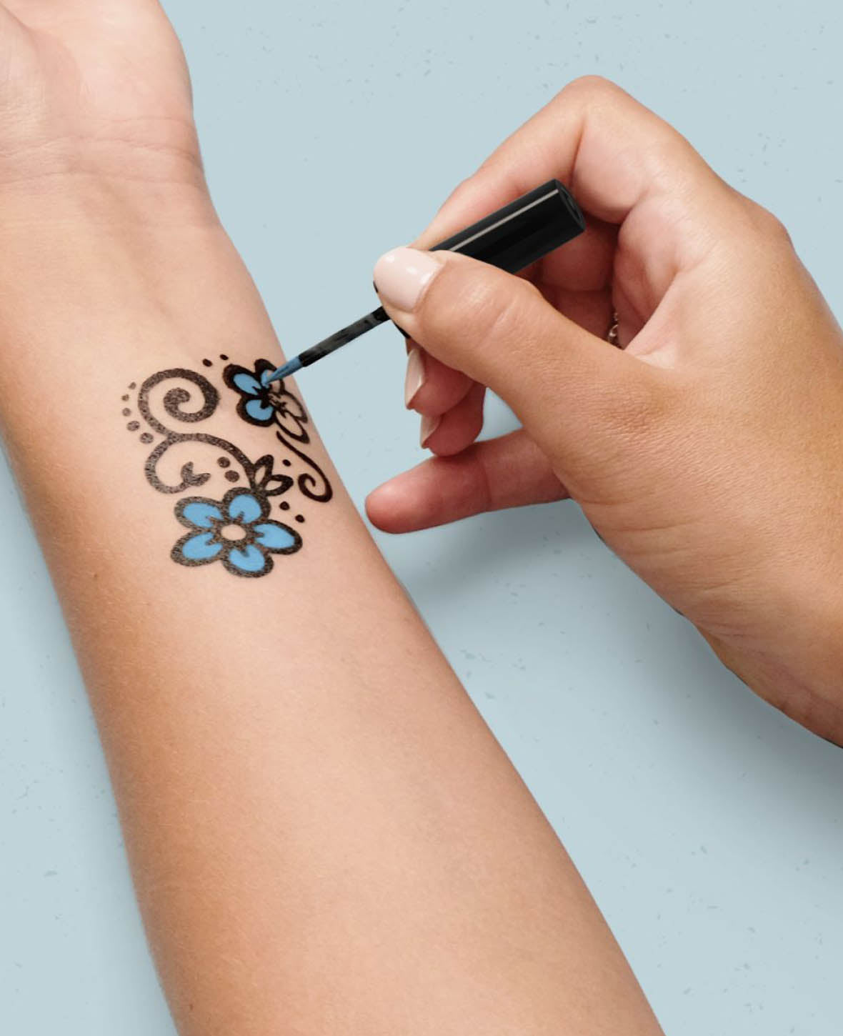 Liner, light blue
