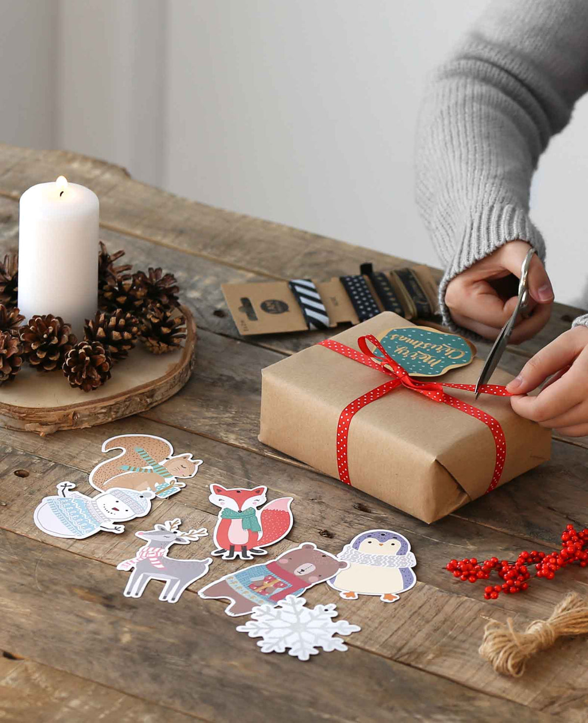 Lot d'étiquettes cadeaux I, 30 p.