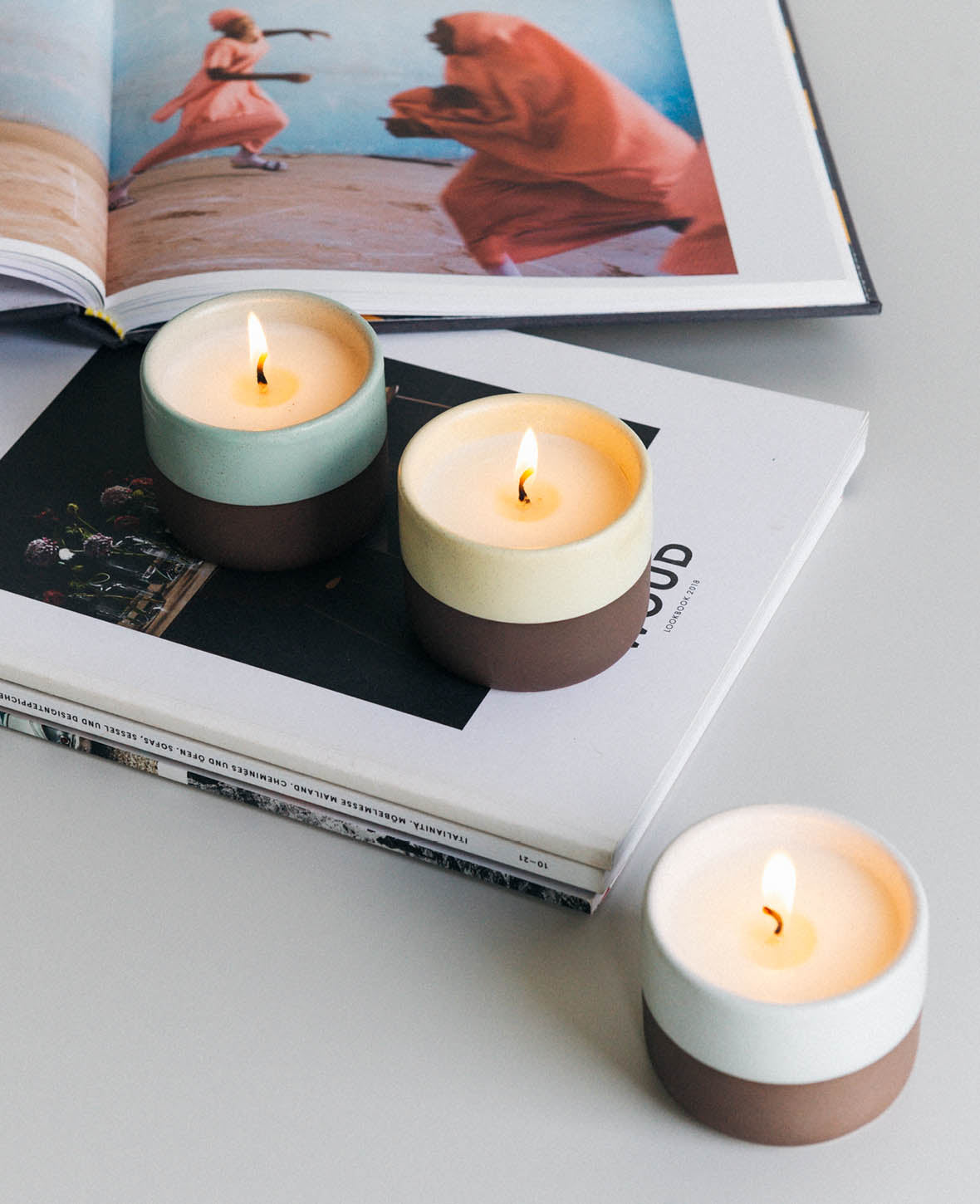 SoTrue Ceramic Candle, Patchouli