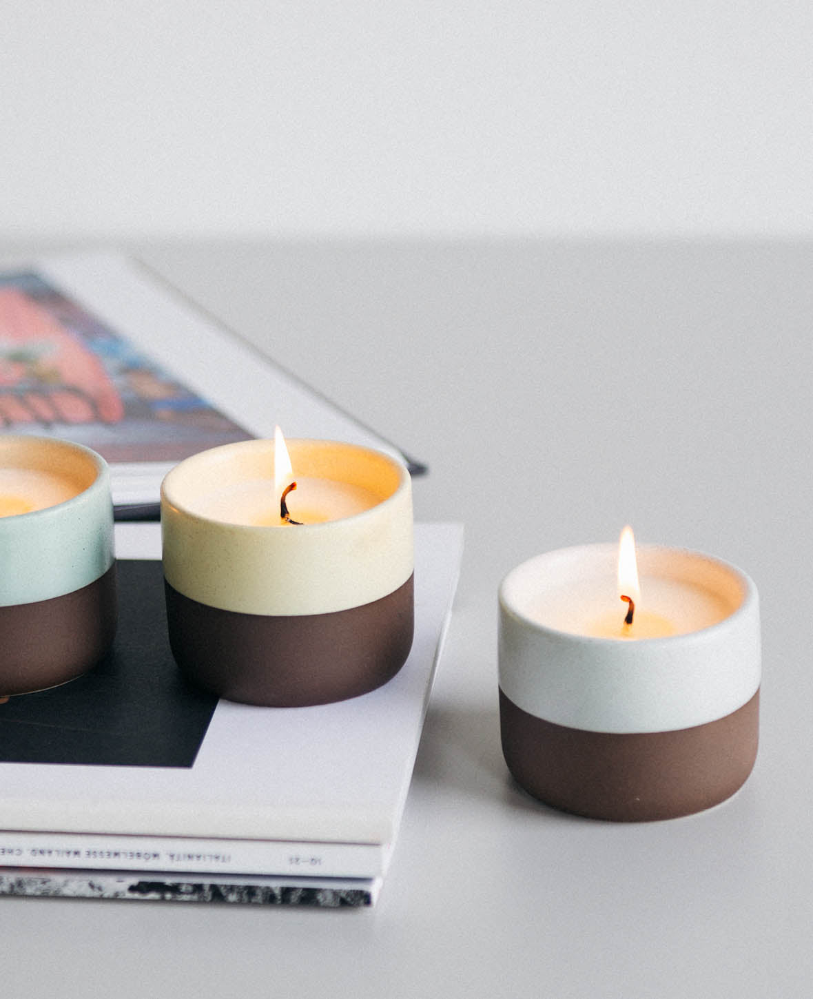 SoTrue Candle Ceramic, Orchid Bamboo