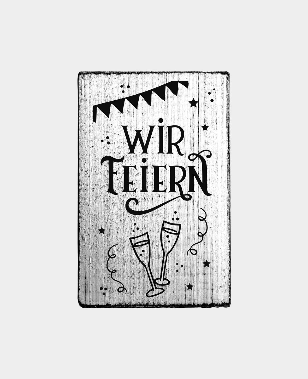 Vintage Stamp, Wir feiern