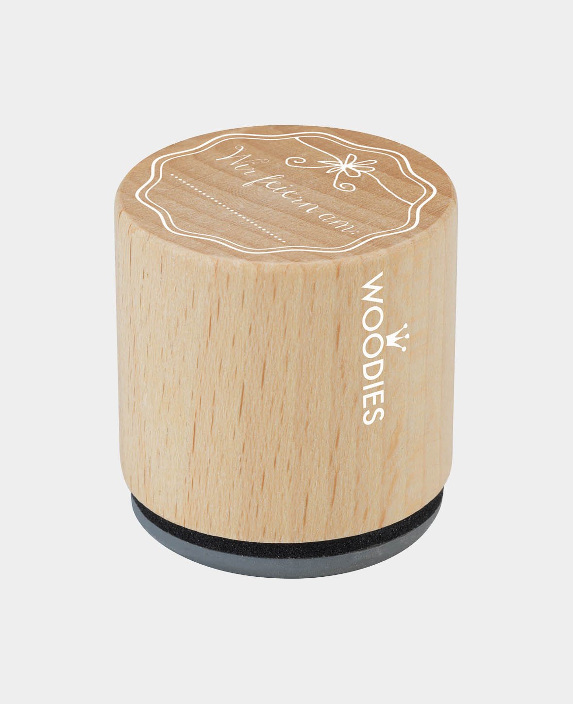 Woodies Motivstempel, Wir feiern am