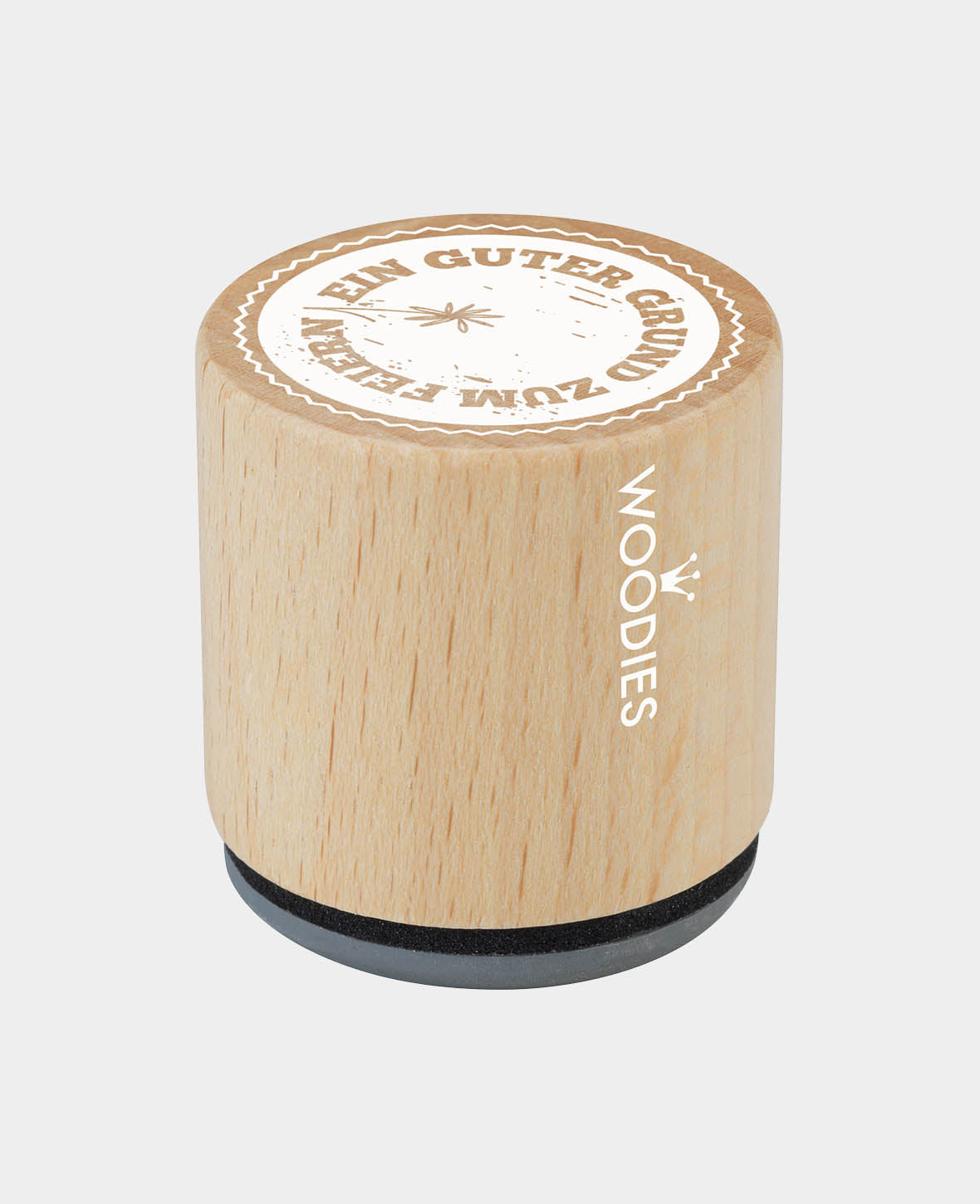 Woodies Motivstempel, Guter Grund zum Feiern