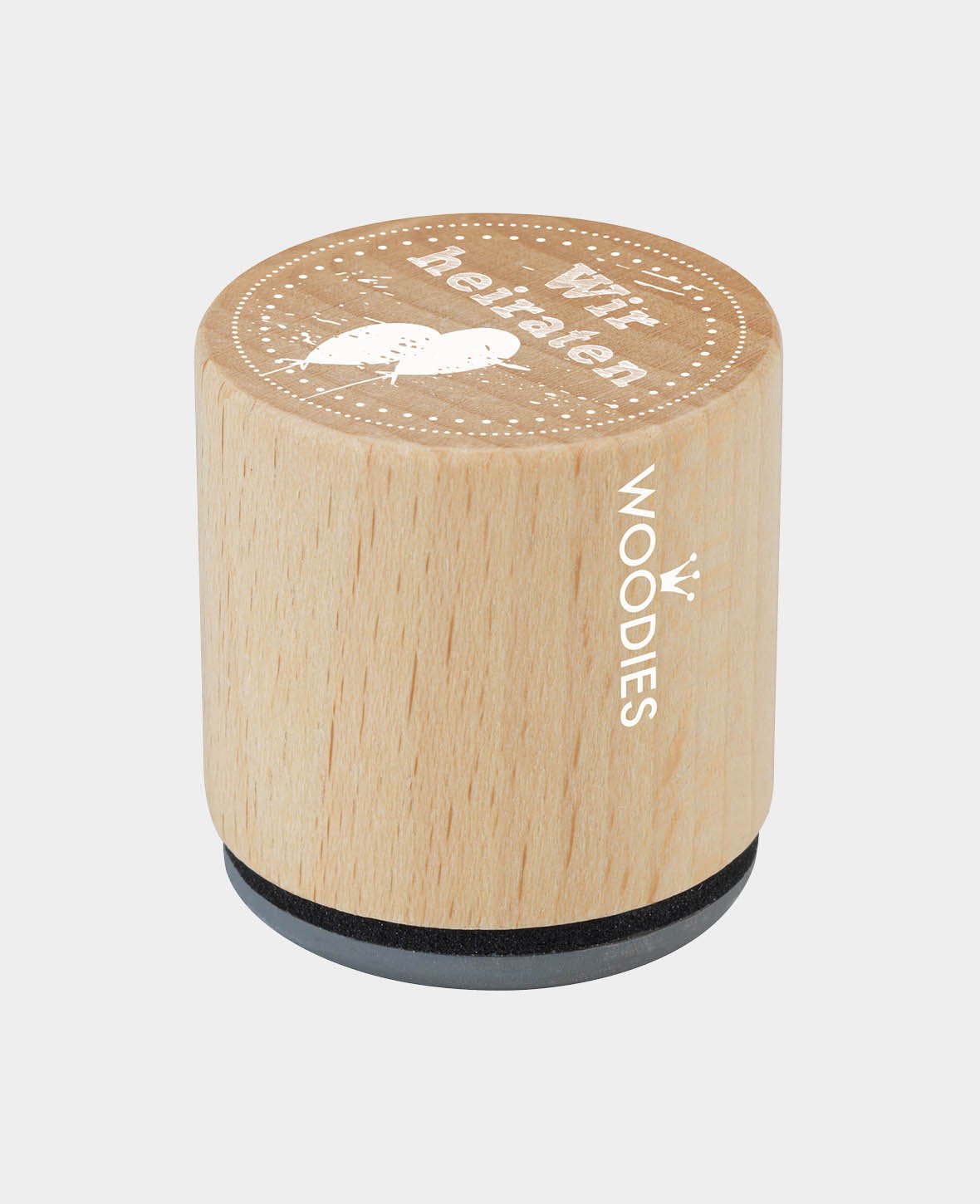 Woodies Motivstempel, Wir heiraten