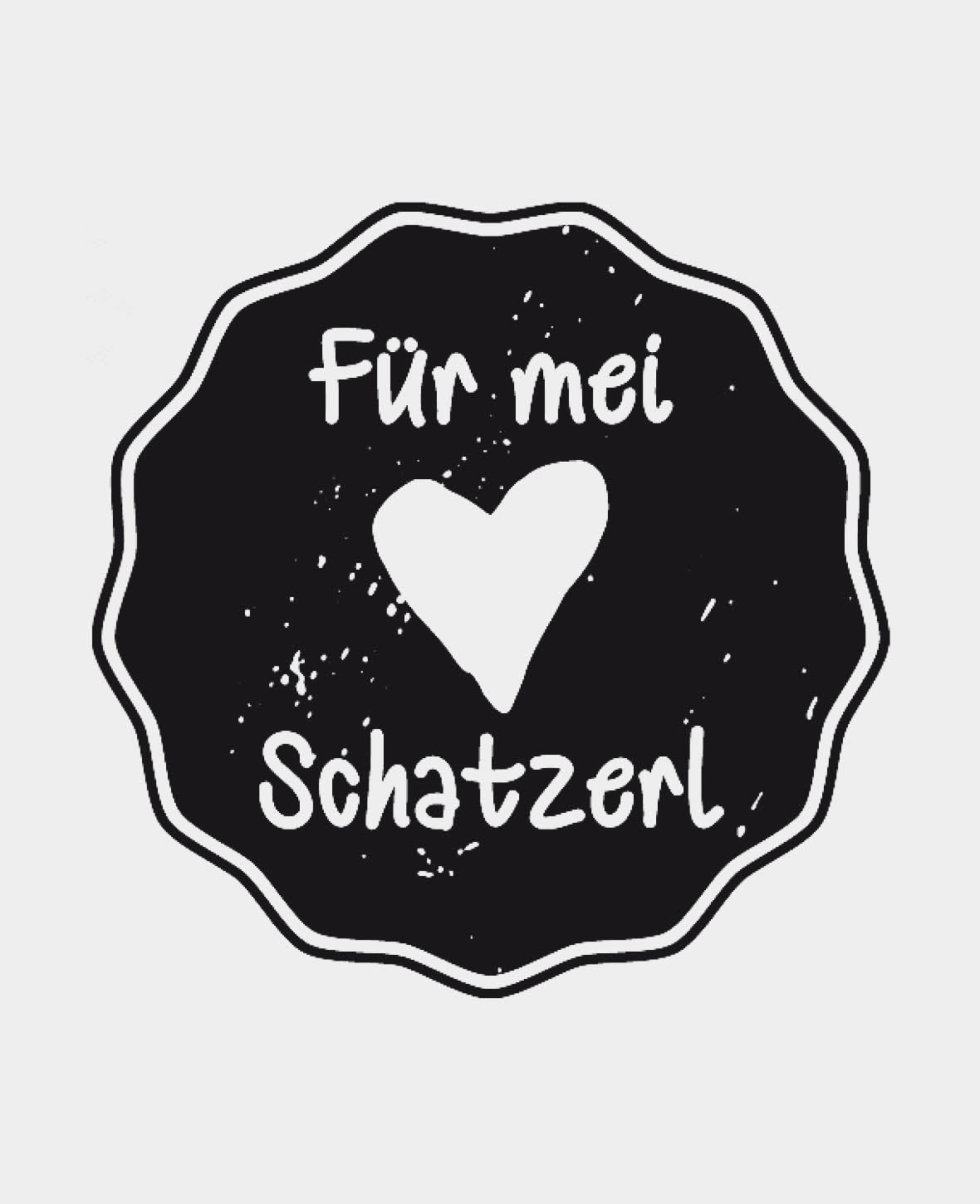 Woodies Motivstempel, Für mei Schatzl