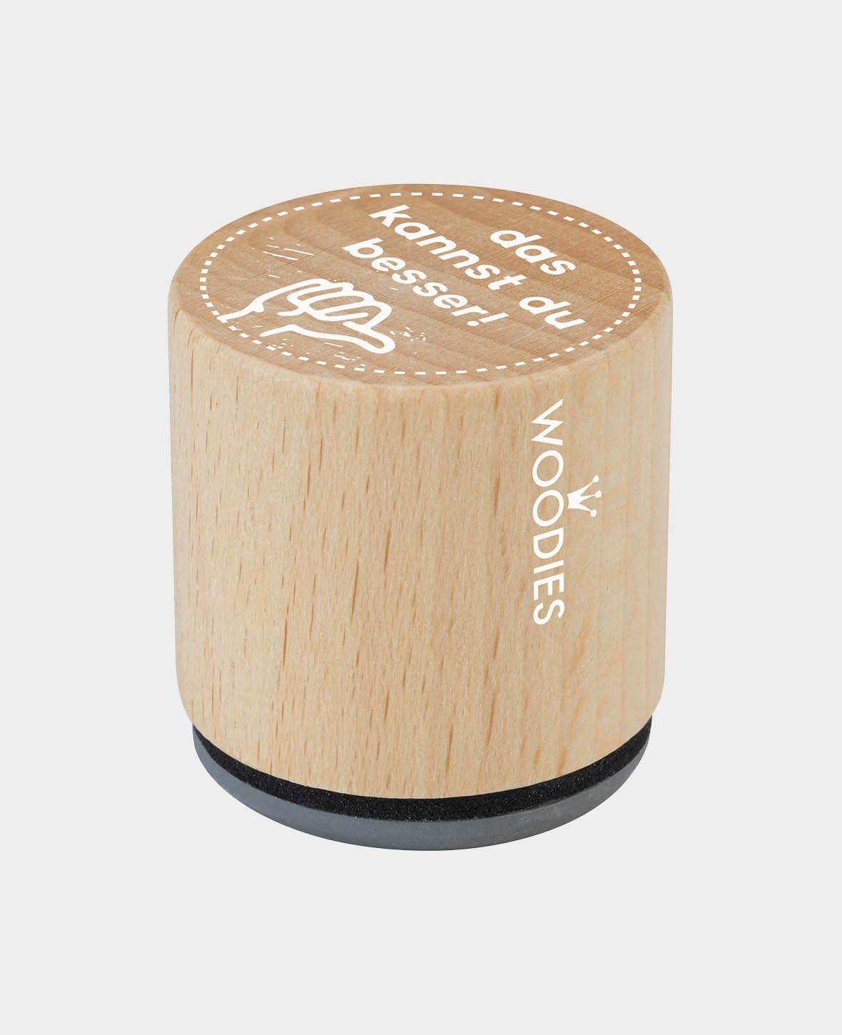 Woodies Motivstempel, Das kannst du besser