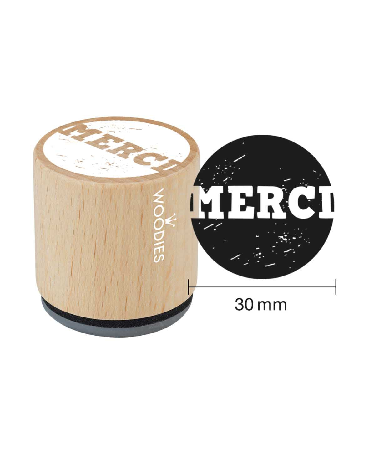 *Woodies Stamp Thank you