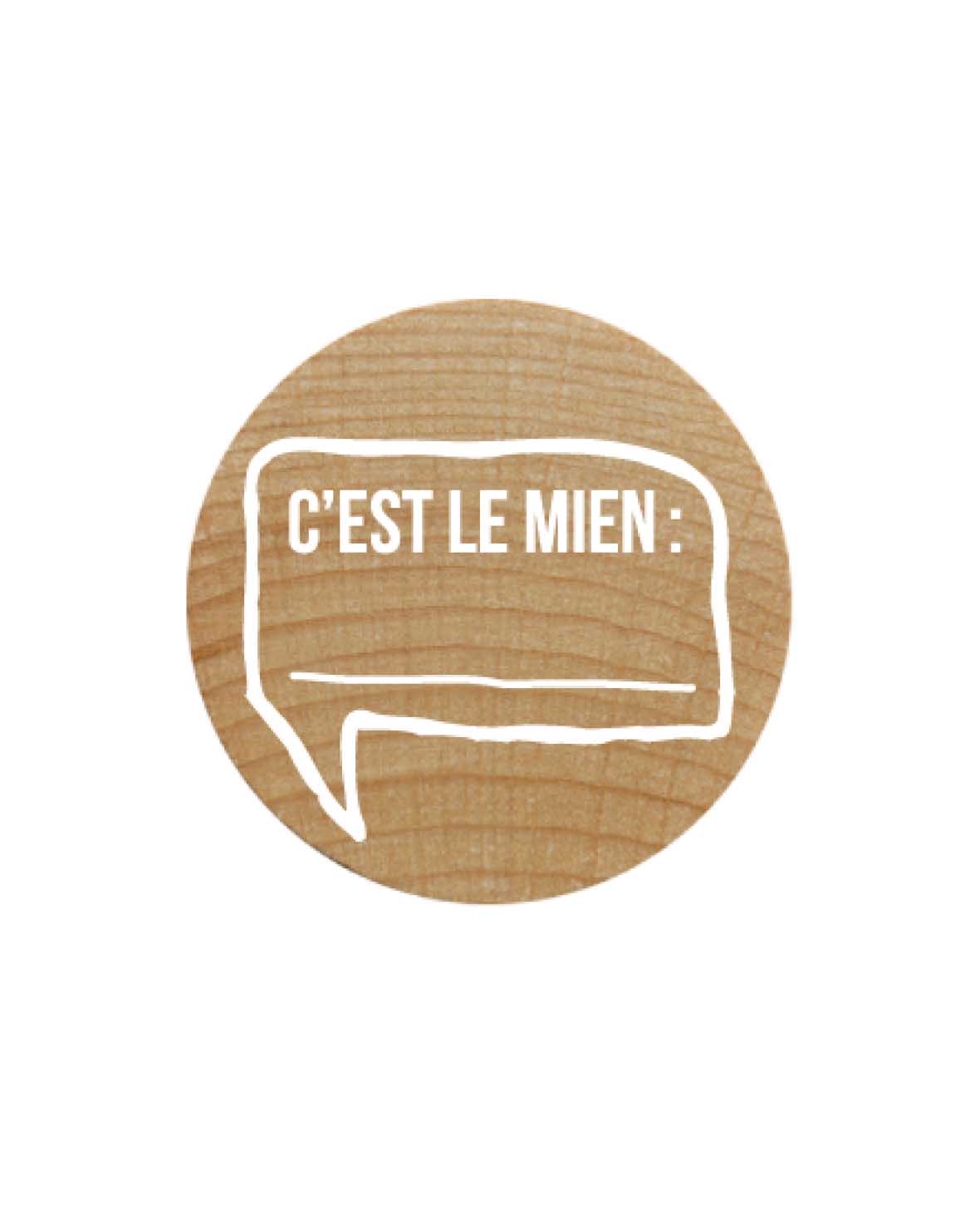 *Tampon Woodies C'est à moi