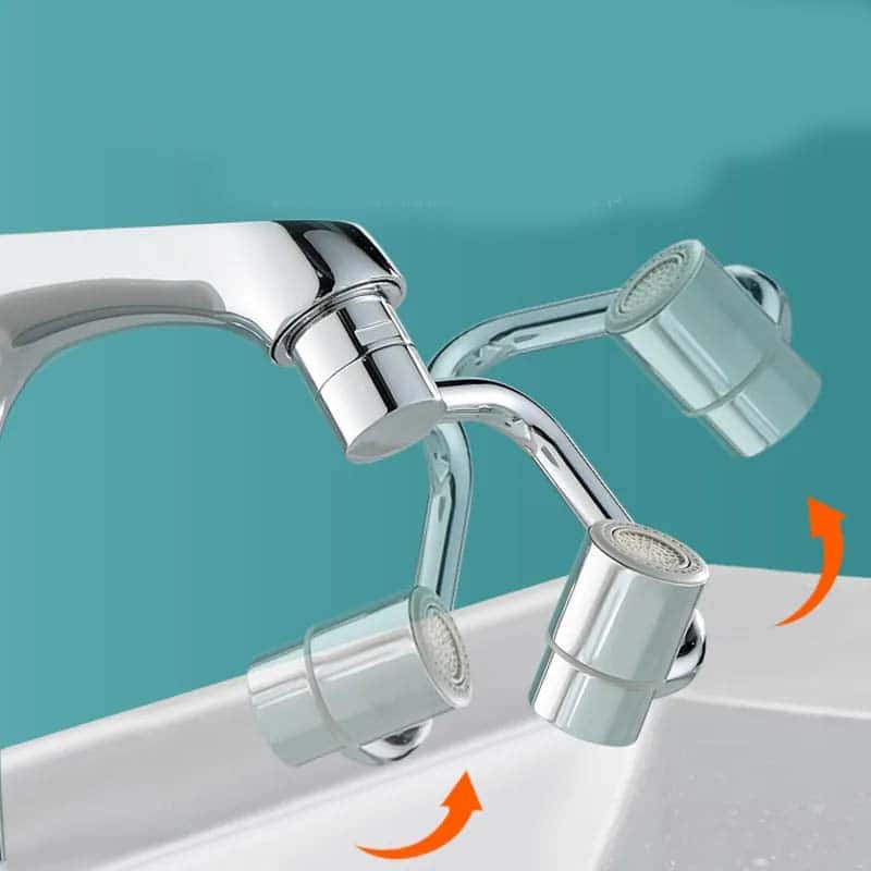 Rallonge de robinet Pivotant pour cuisine/salle de bain