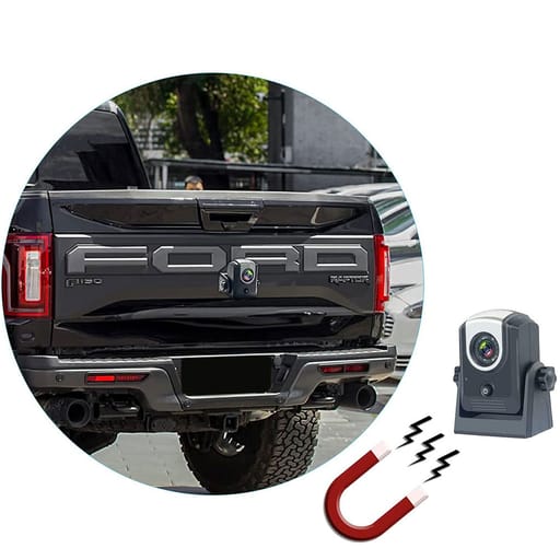 Magnetic 2.4GHz WiFi Wireless Car Reversing Camera with Night Vision Function