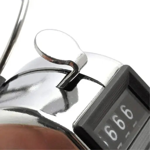 Metal One Hand Step Counter Clicker for Sports / School / Sal