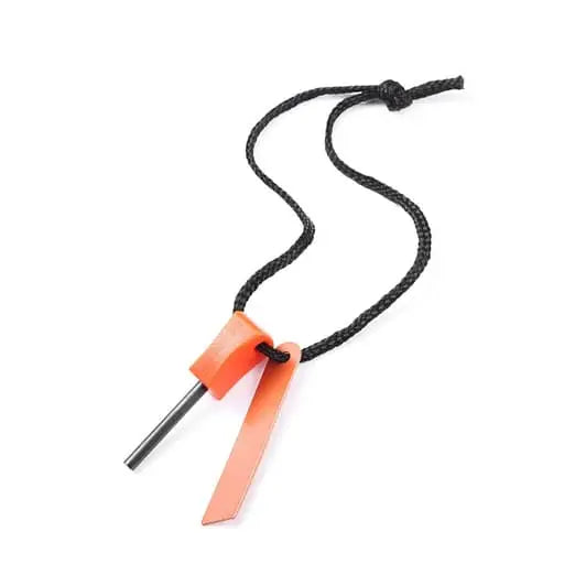 Magnesium Feuerstein Survival Zündstein Outdoor Feuerstahl - Orange