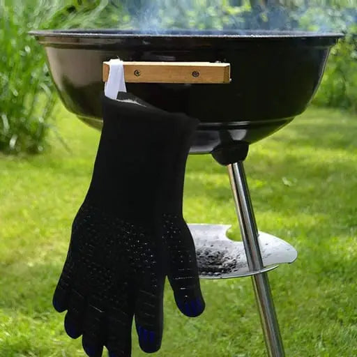 (1 paire) Gants de barbecue résistants à la chaleur jusqu'à 800°C Gants de four