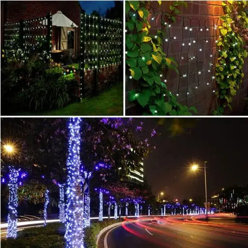 (22m) 200 LED Guirlande lumineuse solaire décorative extérieure IP65 - Chauffe