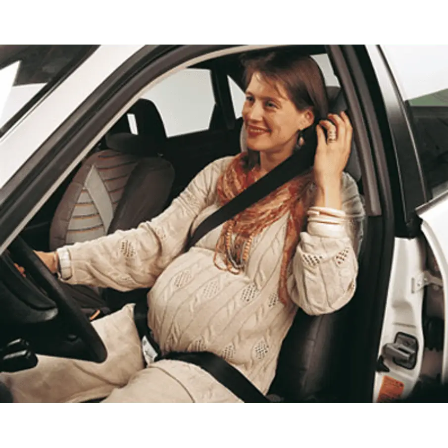 Universal Schwangerschafts Auto Gurt Baby Bauch - Schwarz