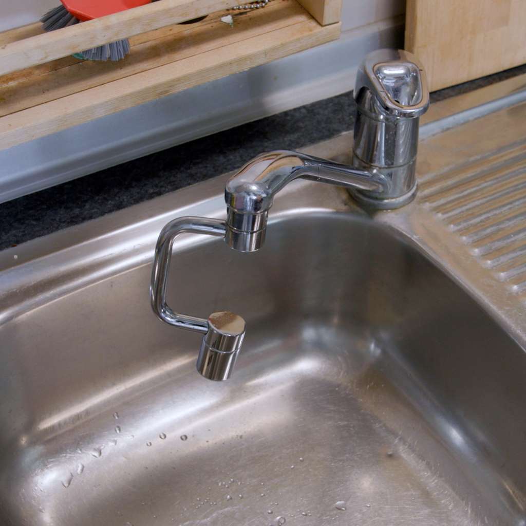 Rallonge de robinet Pivotant pour cuisine/salle de bain