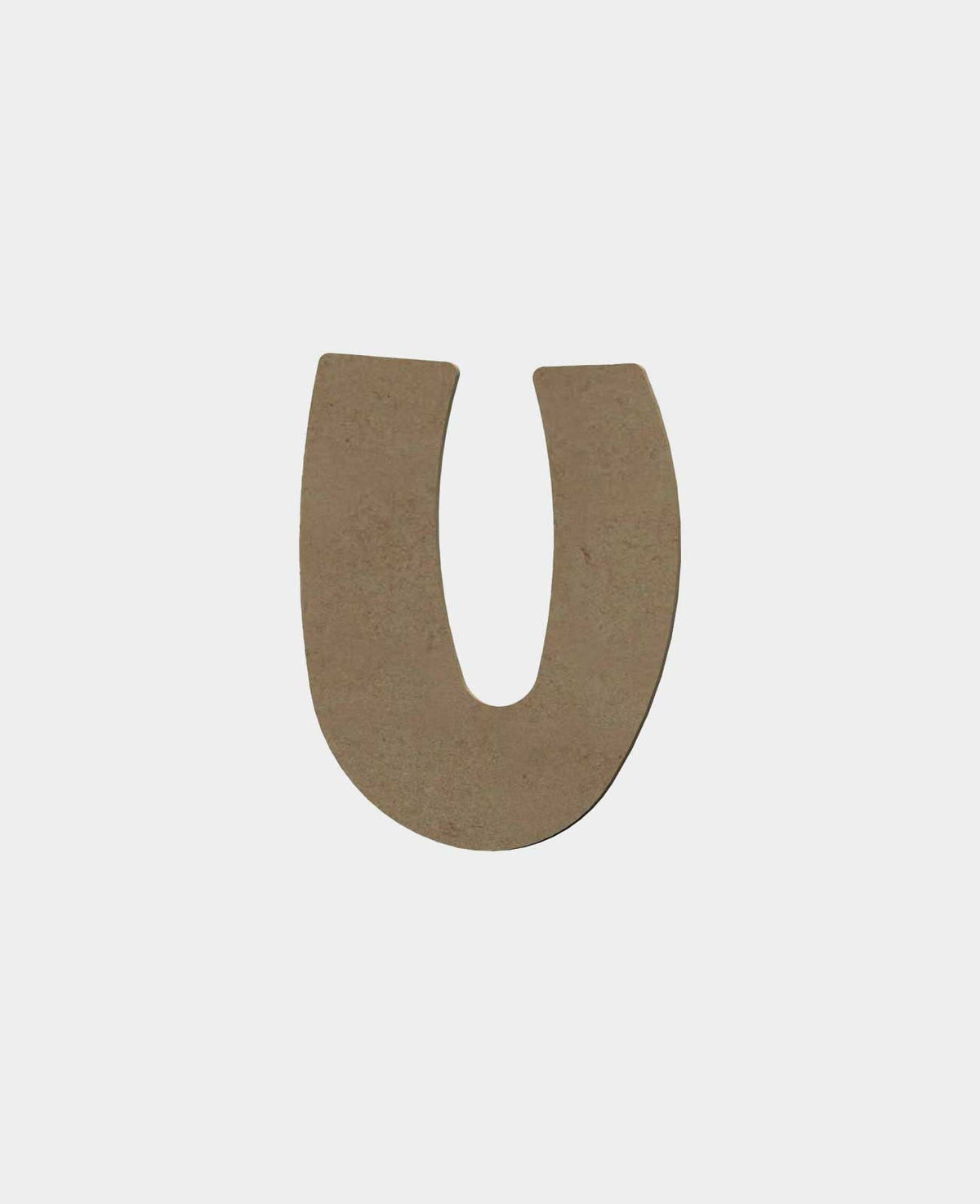MDF natur, U, Höhe 8cm