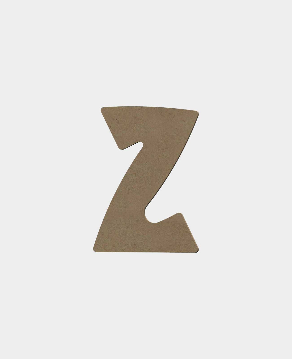 MDF natur, Z, Höhe 8cm