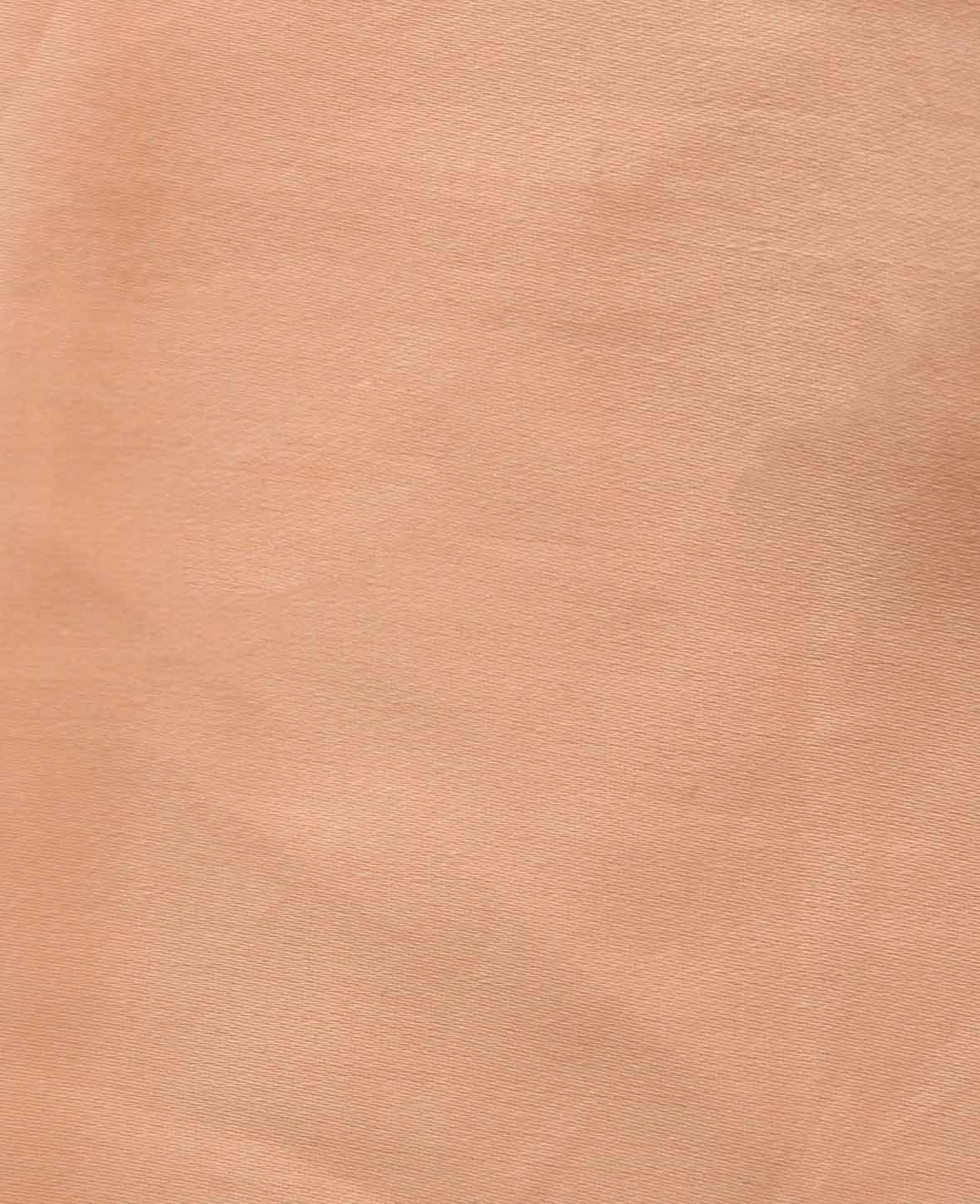 "Thia Soft Peach" Bettbezug / Duvetbezug aus Pfirsichfarben / Altrosa Bio Baumwoll-Satin, 160 x 210 cm