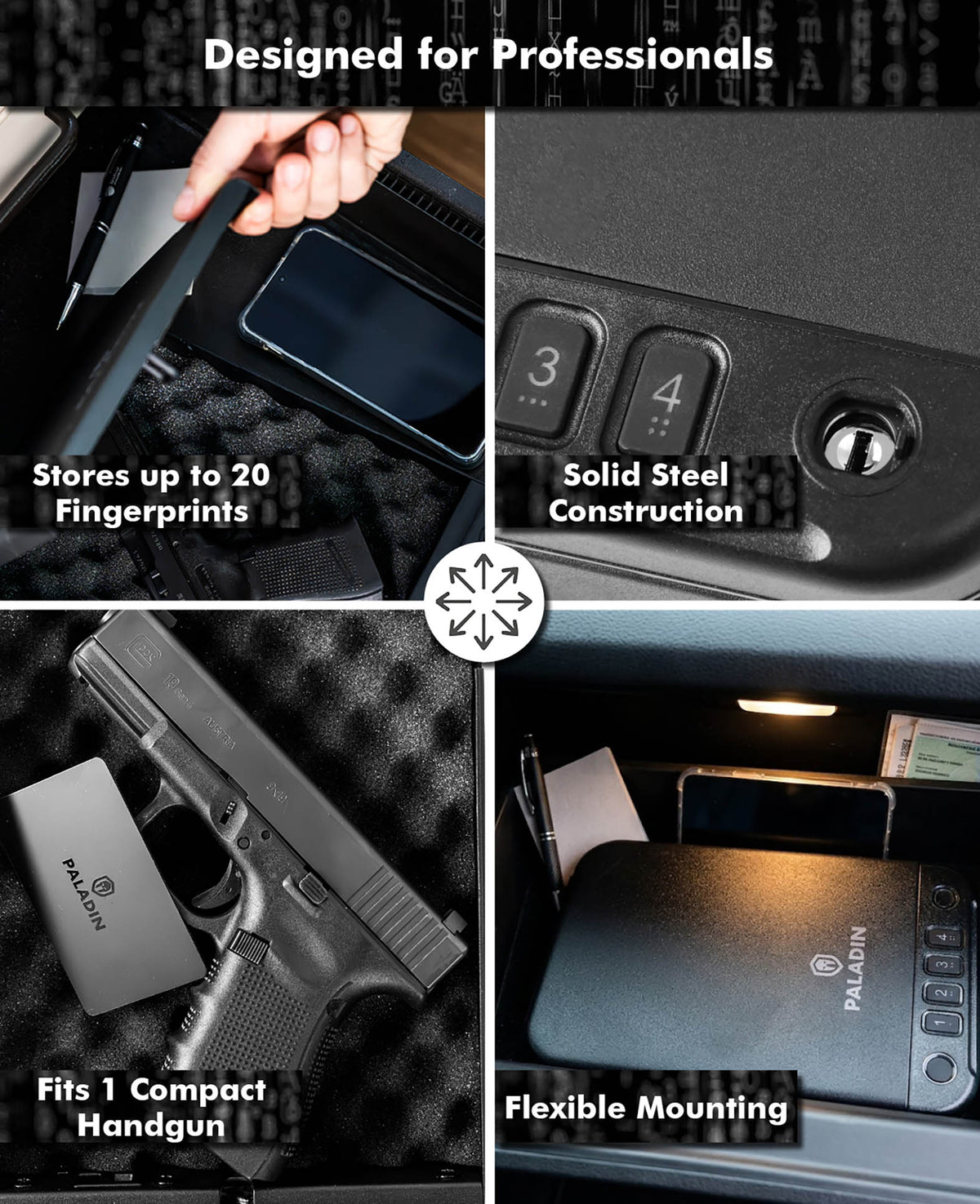 PALADIN MK2 SLIM PISTOL SAFE