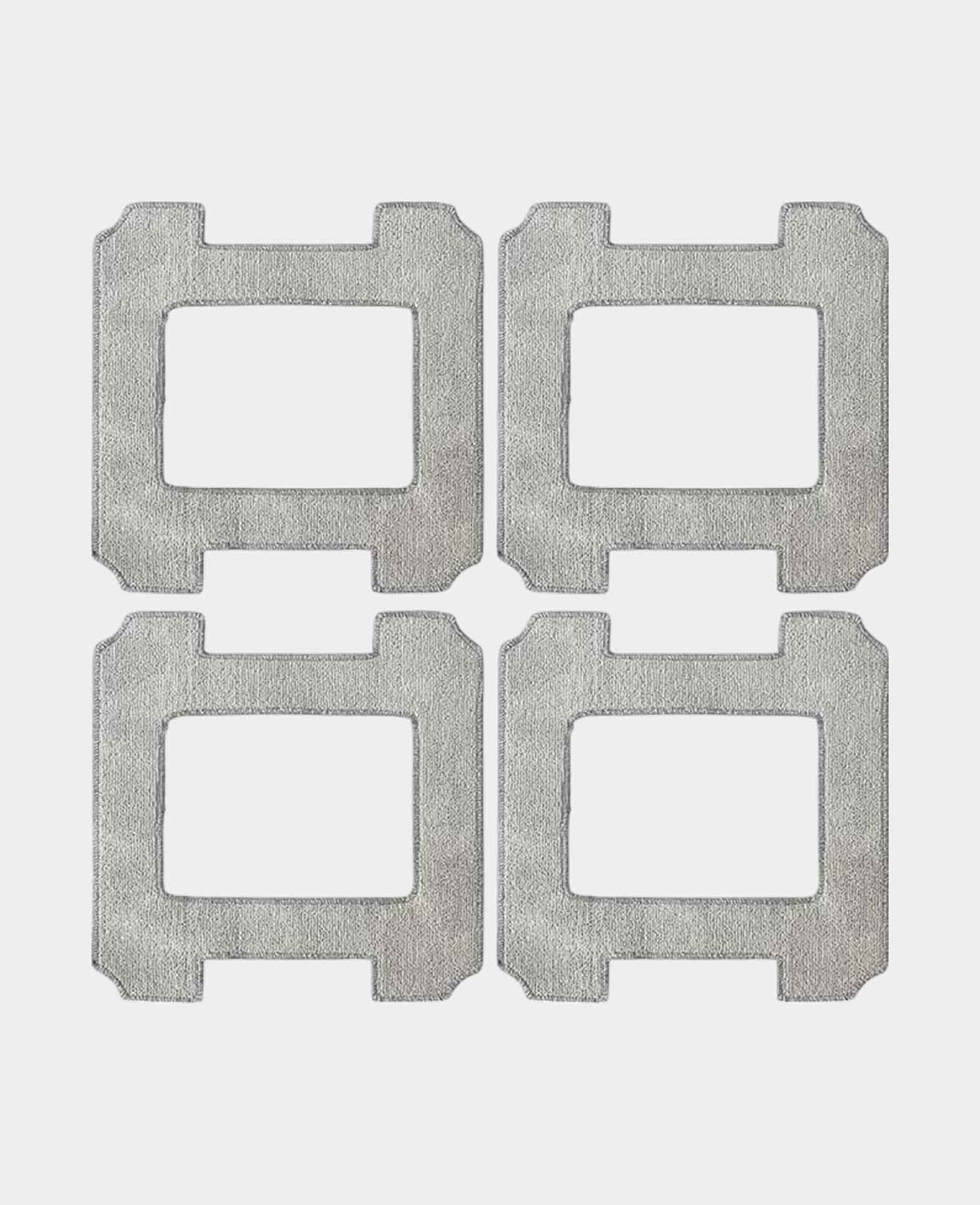 Pads de nettoyage pour Ecovacs Winbot W1, W1 Pro, 4 pièces