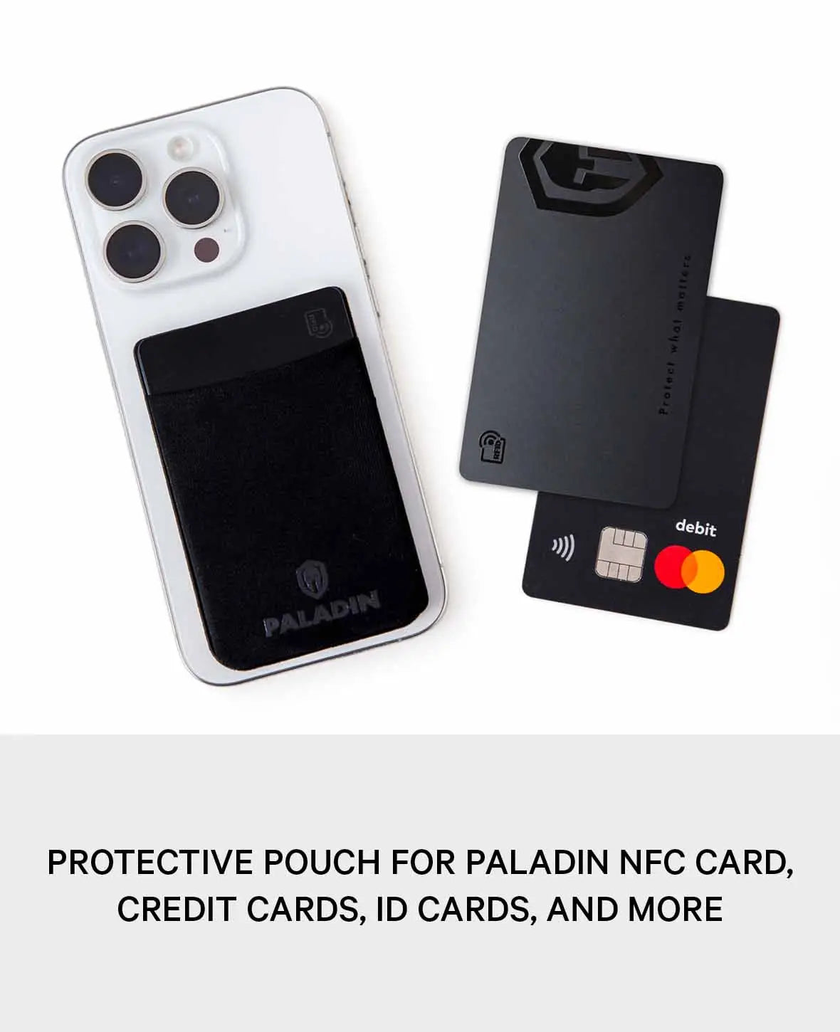 Paladin Card Sleeves, 3 pieces
