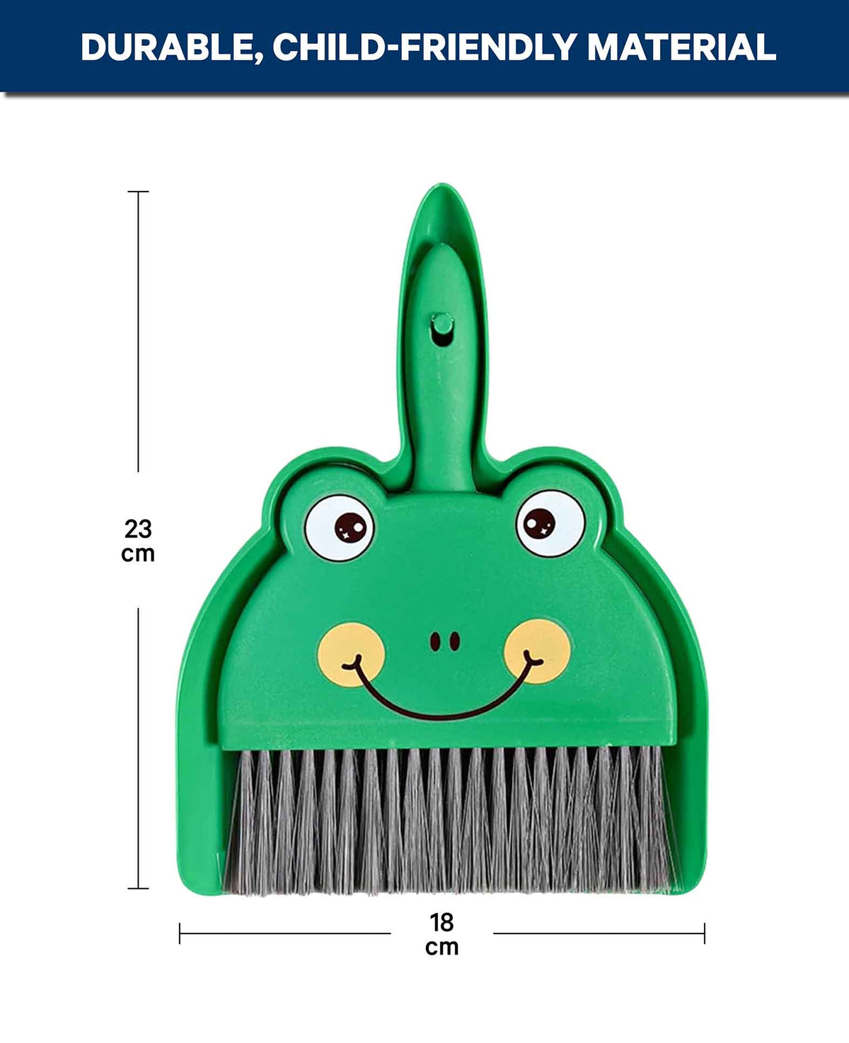 Children's Dustpan Frog