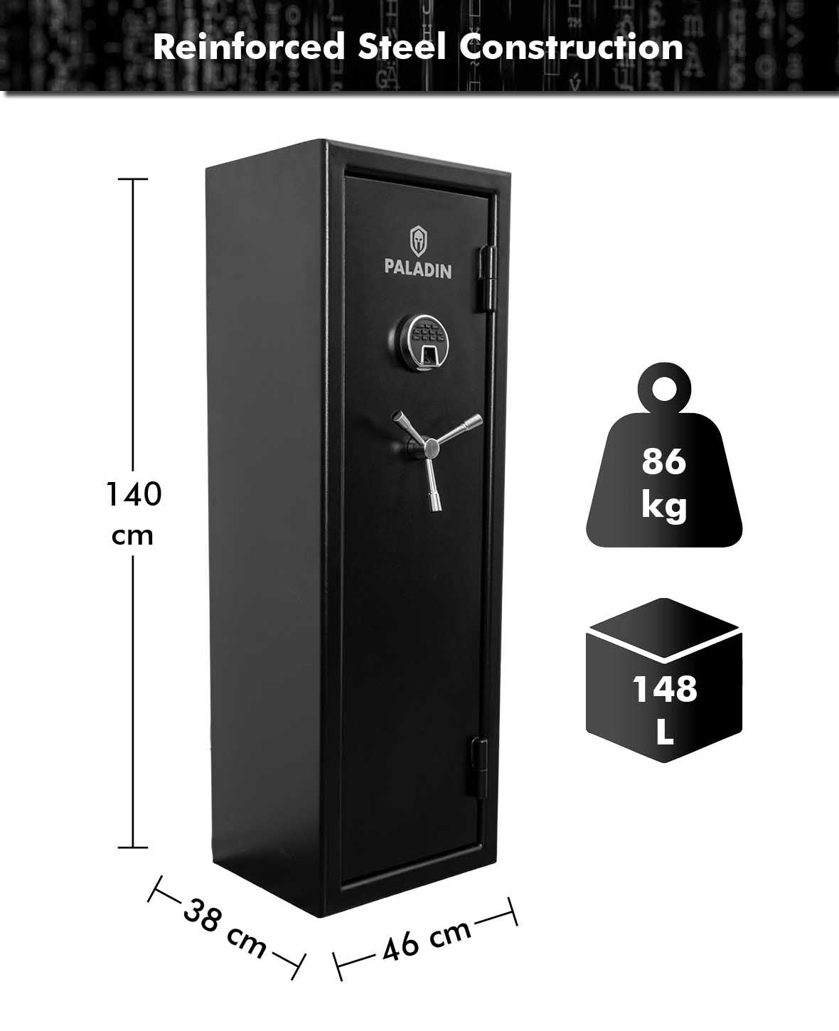 Paladin Guardian Long Gun Safe