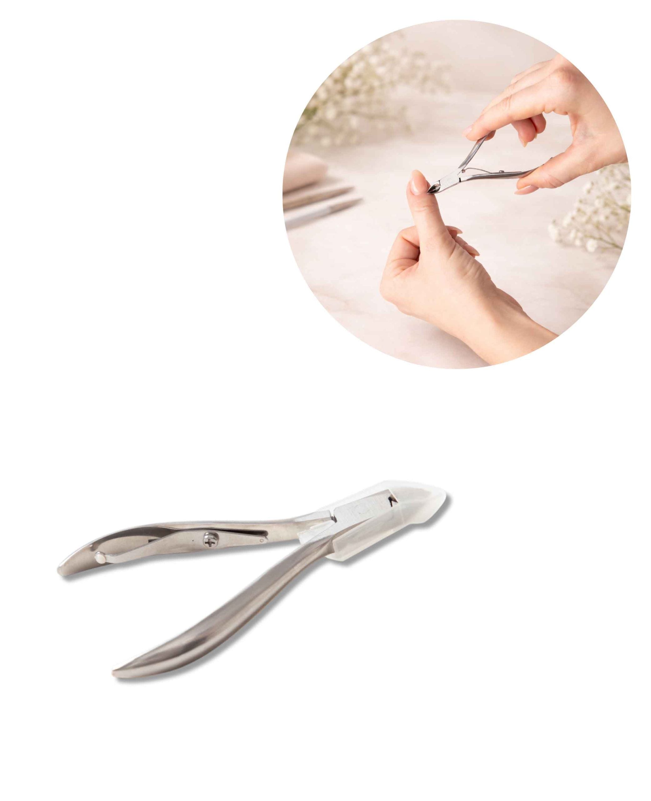 Nagelhaut Zange Silber