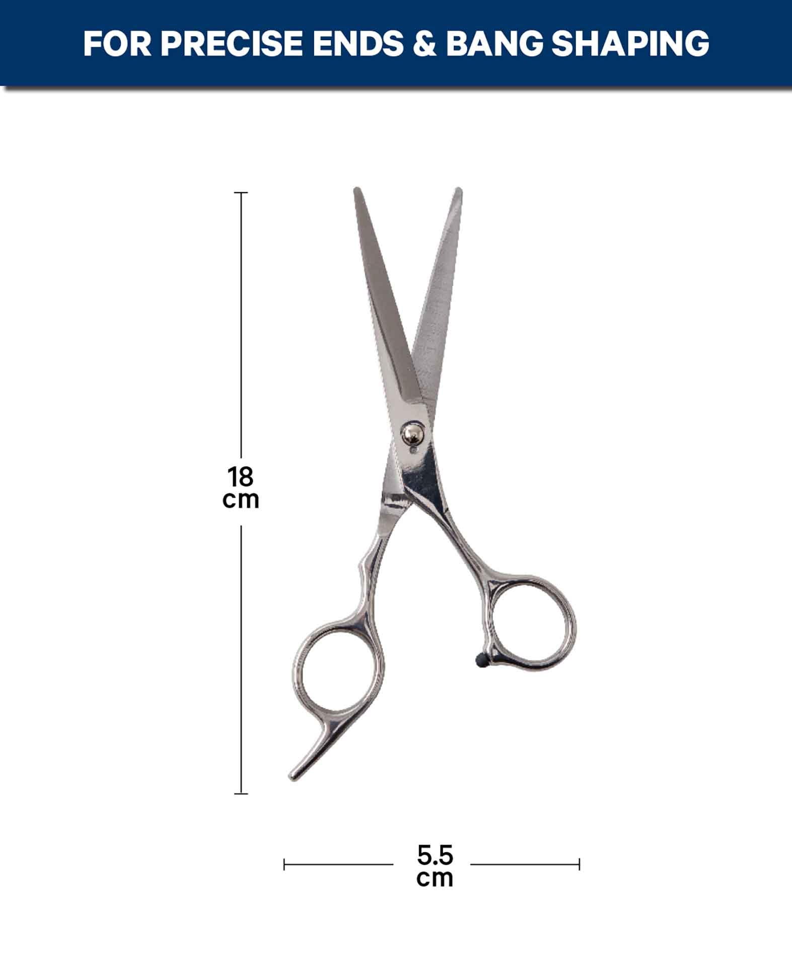Hair Scissors Silver