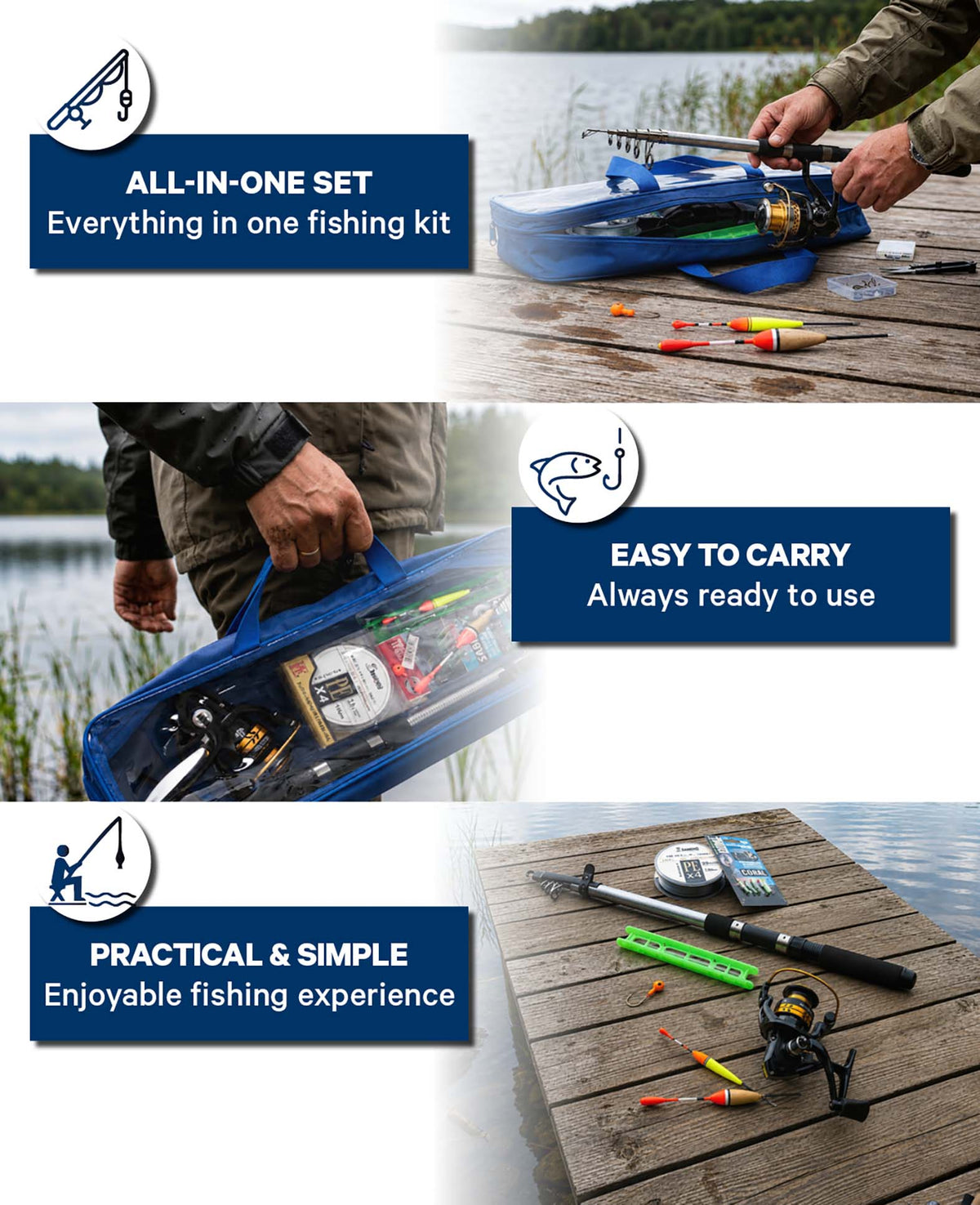 Fishing Tackle Set