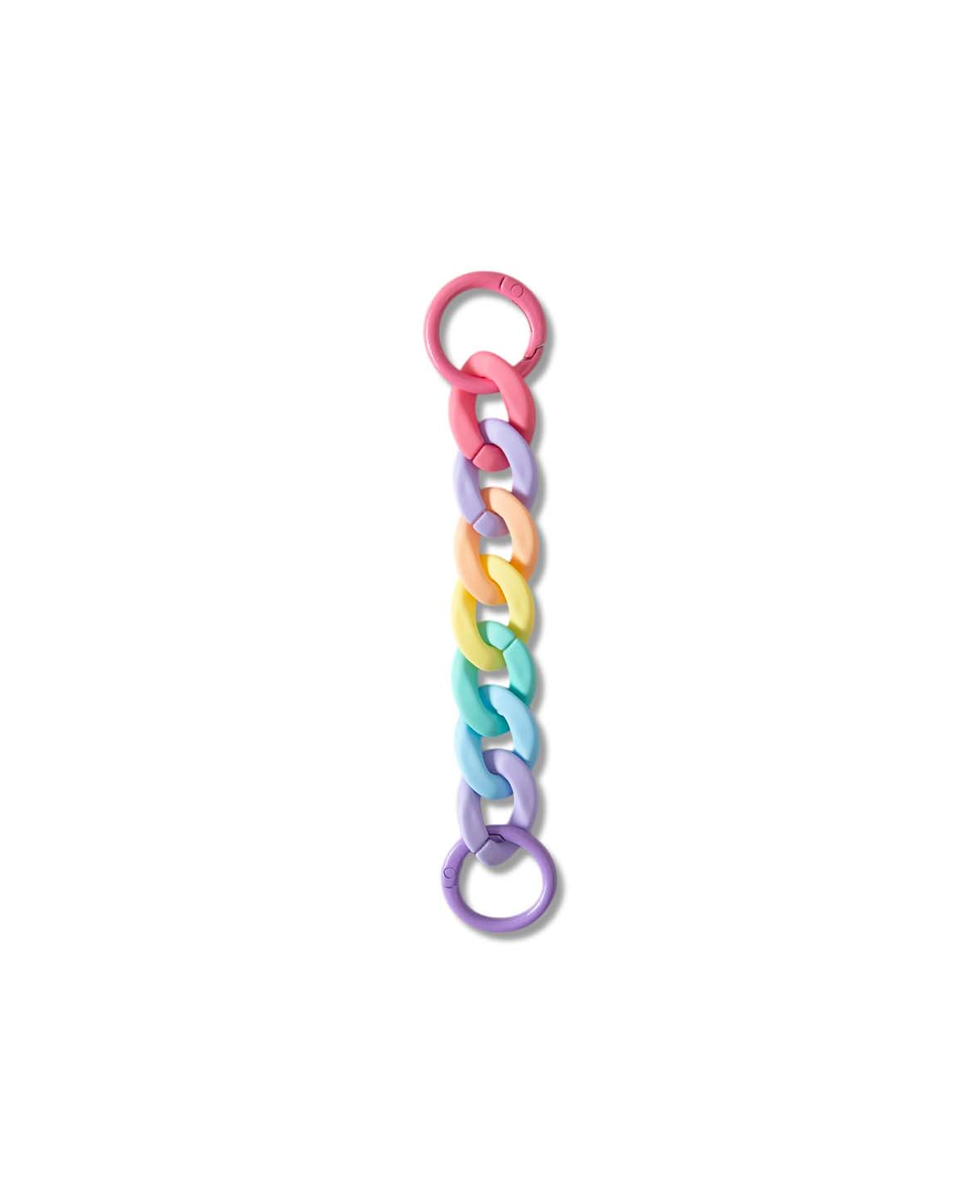 Taschenanhänger, Kette, bunt, 2 x 13 cm